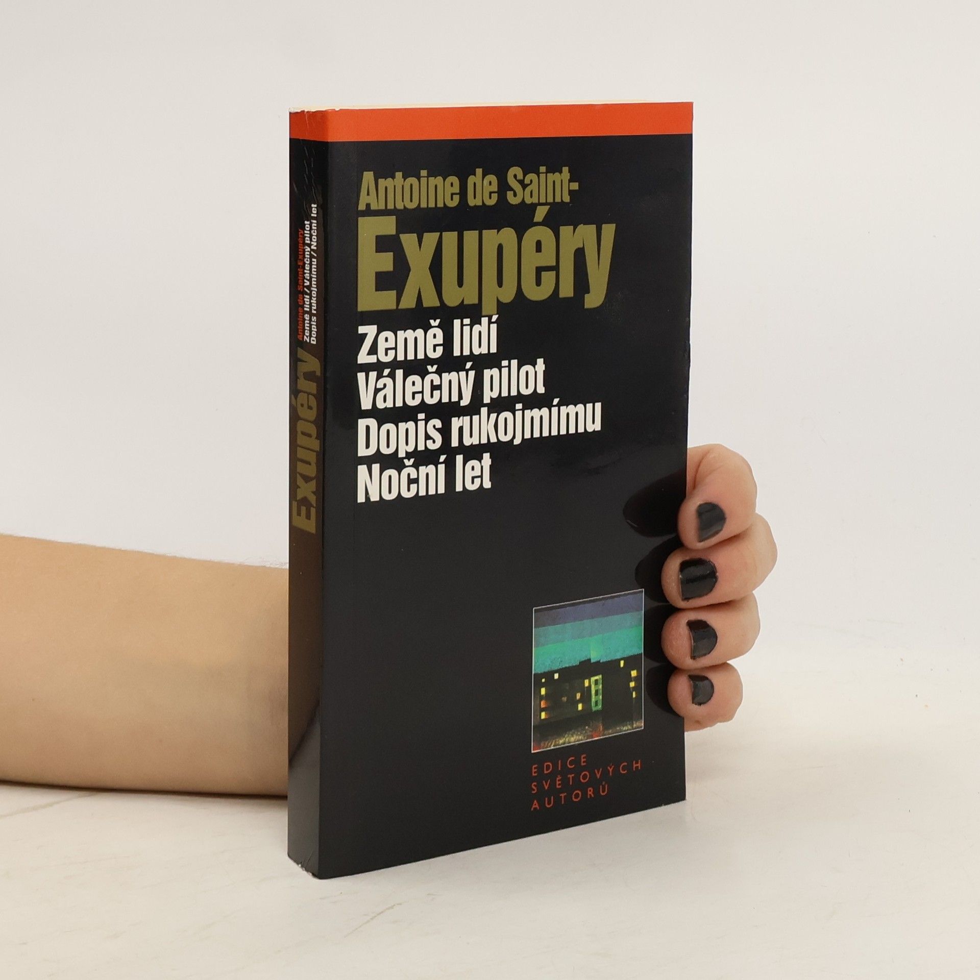 Země lidí, Válečný pilot, Dopis rukojmímu, Noční let