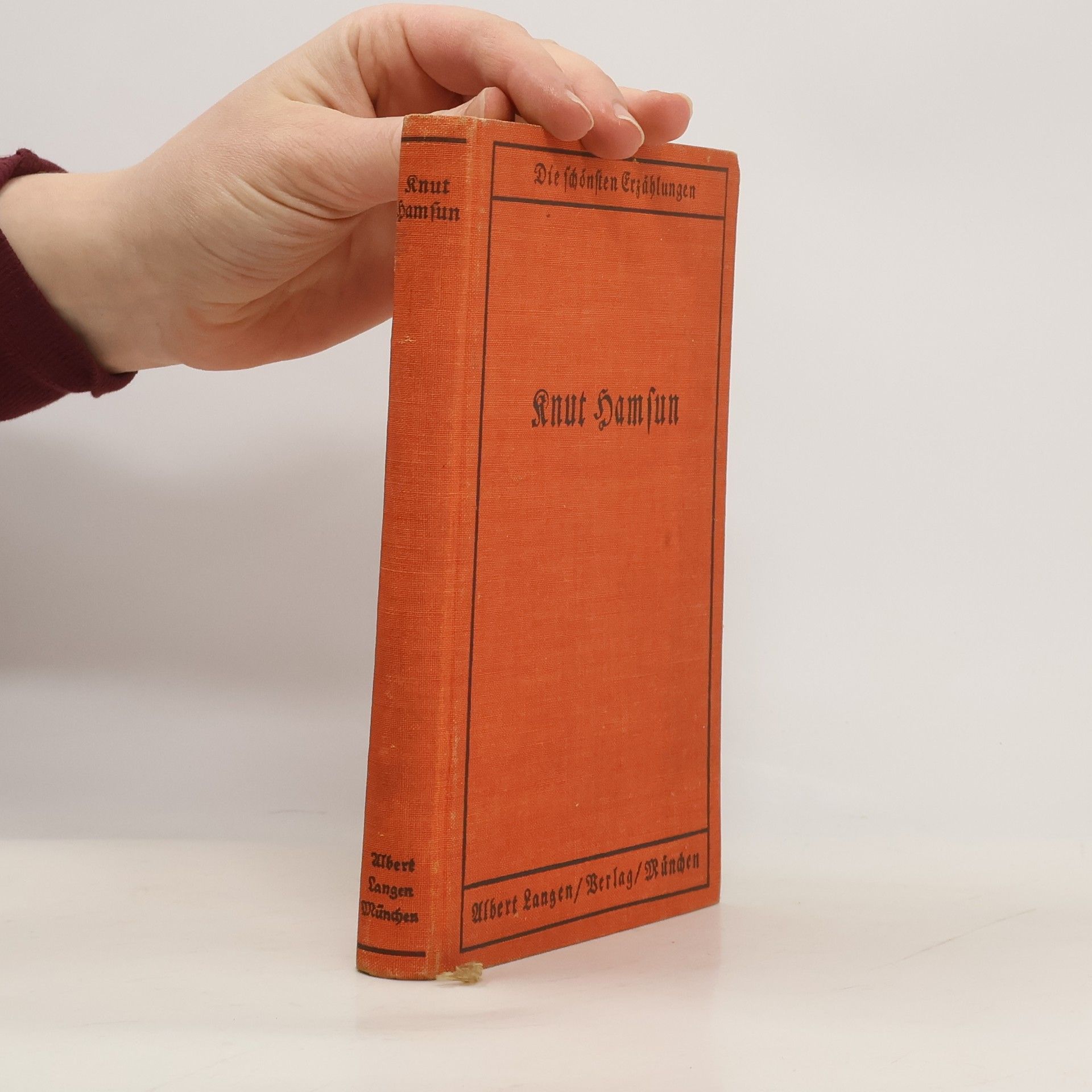 Walter von Molo Erzählungen von Knut Hamsun