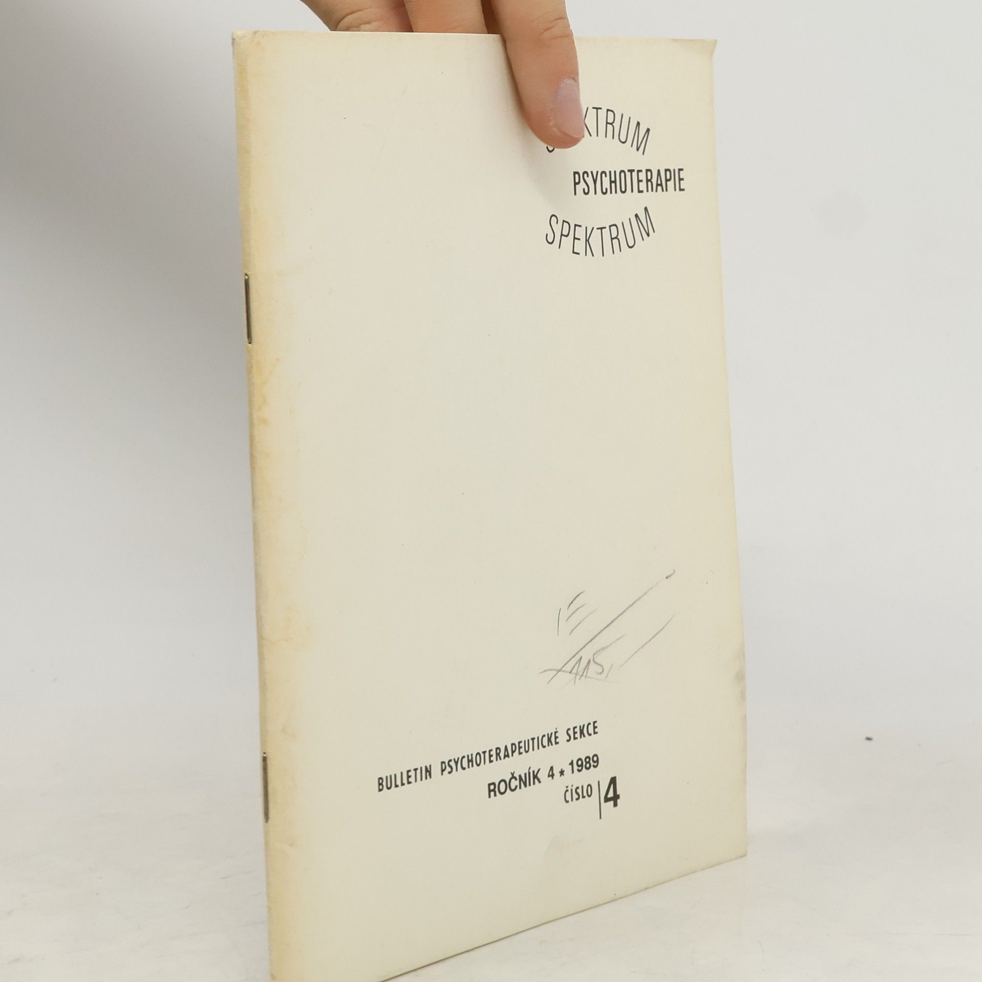 Autores varios Spektrum psychoterapie 4/1989