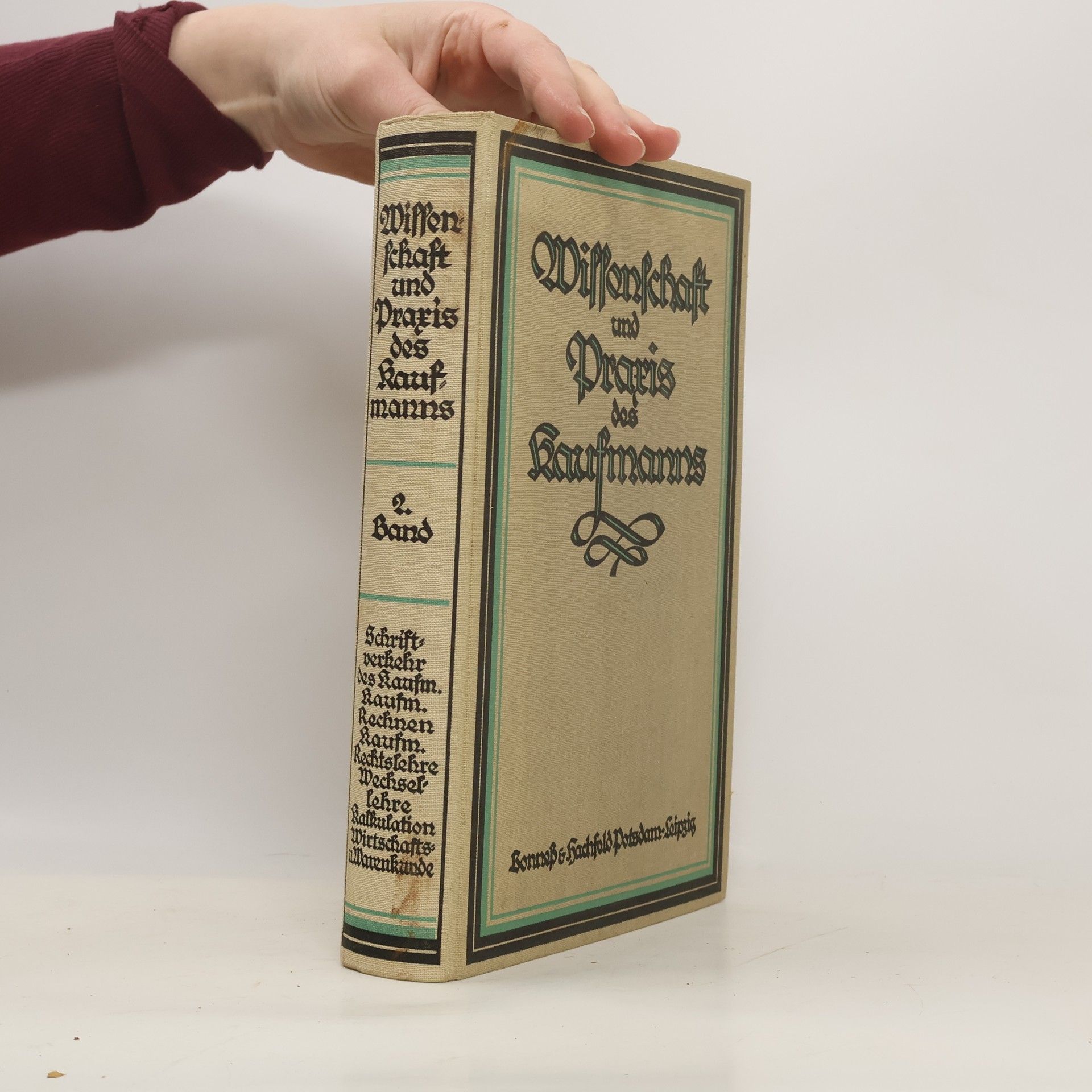 Wissenschaft und Praxis des Kaufmanns 2