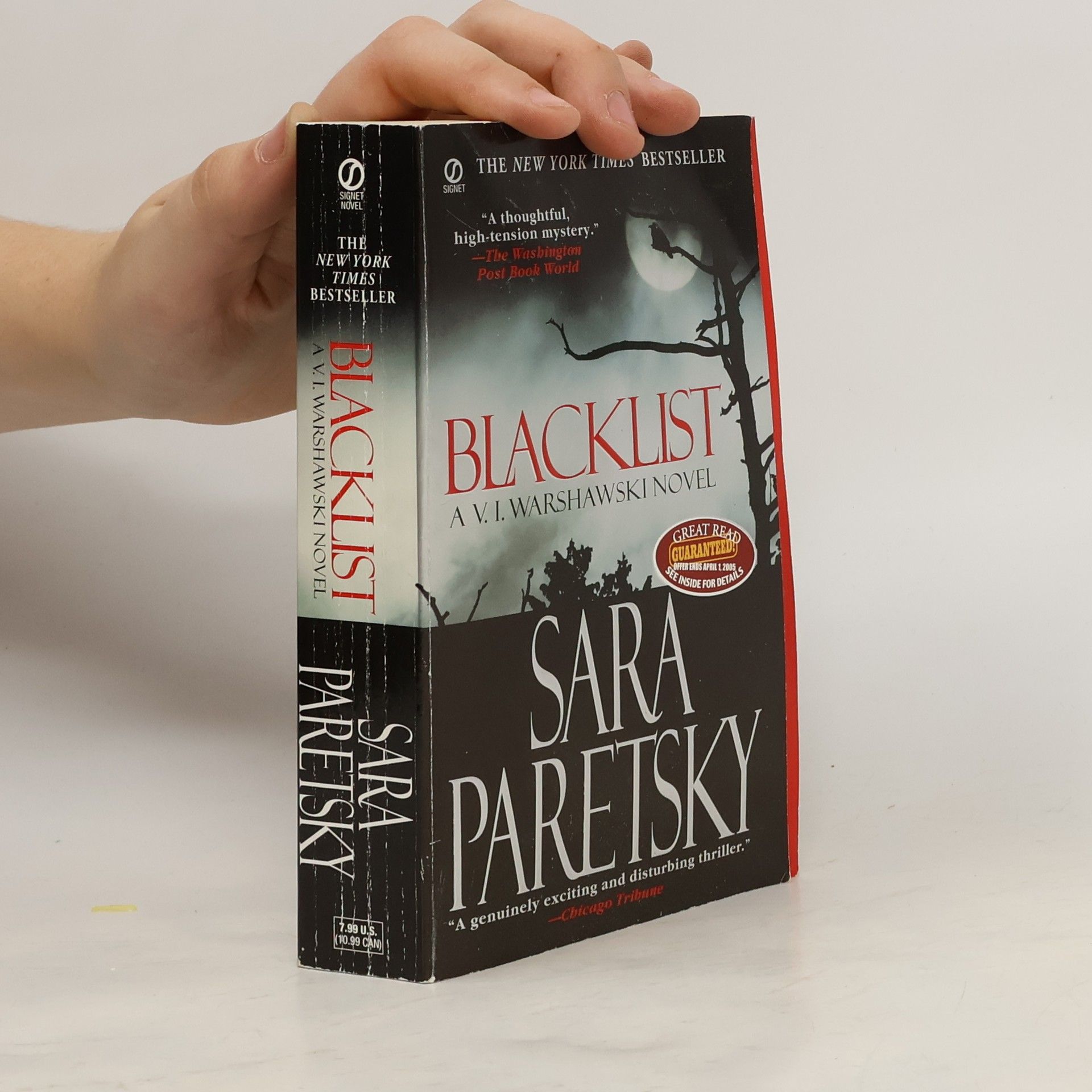 Sara Paretsky Blacklist, English edition