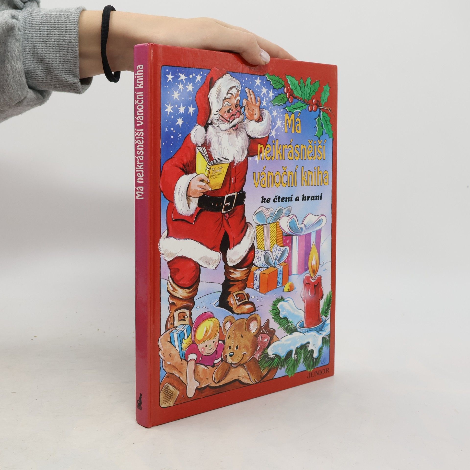 Má nejkrásnější vánoční kniha ke čtení a hraní