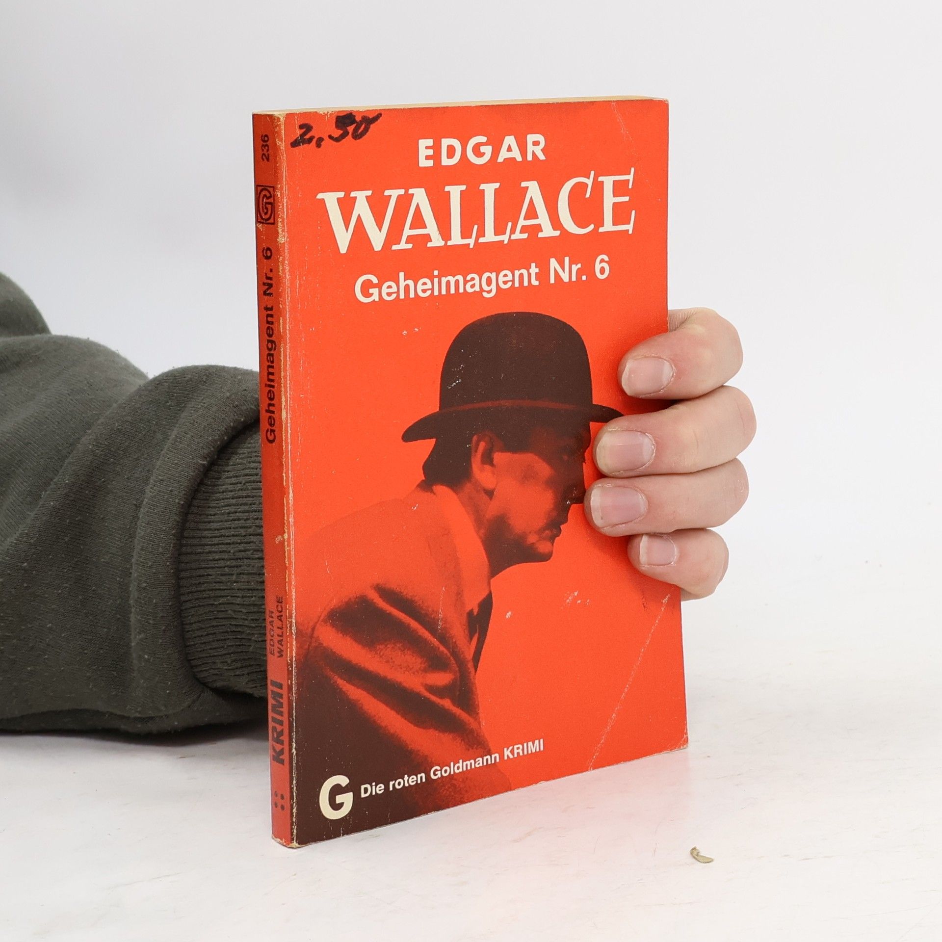 Edgar Wallace Geheimagent N[umme]r 6 [sechs]