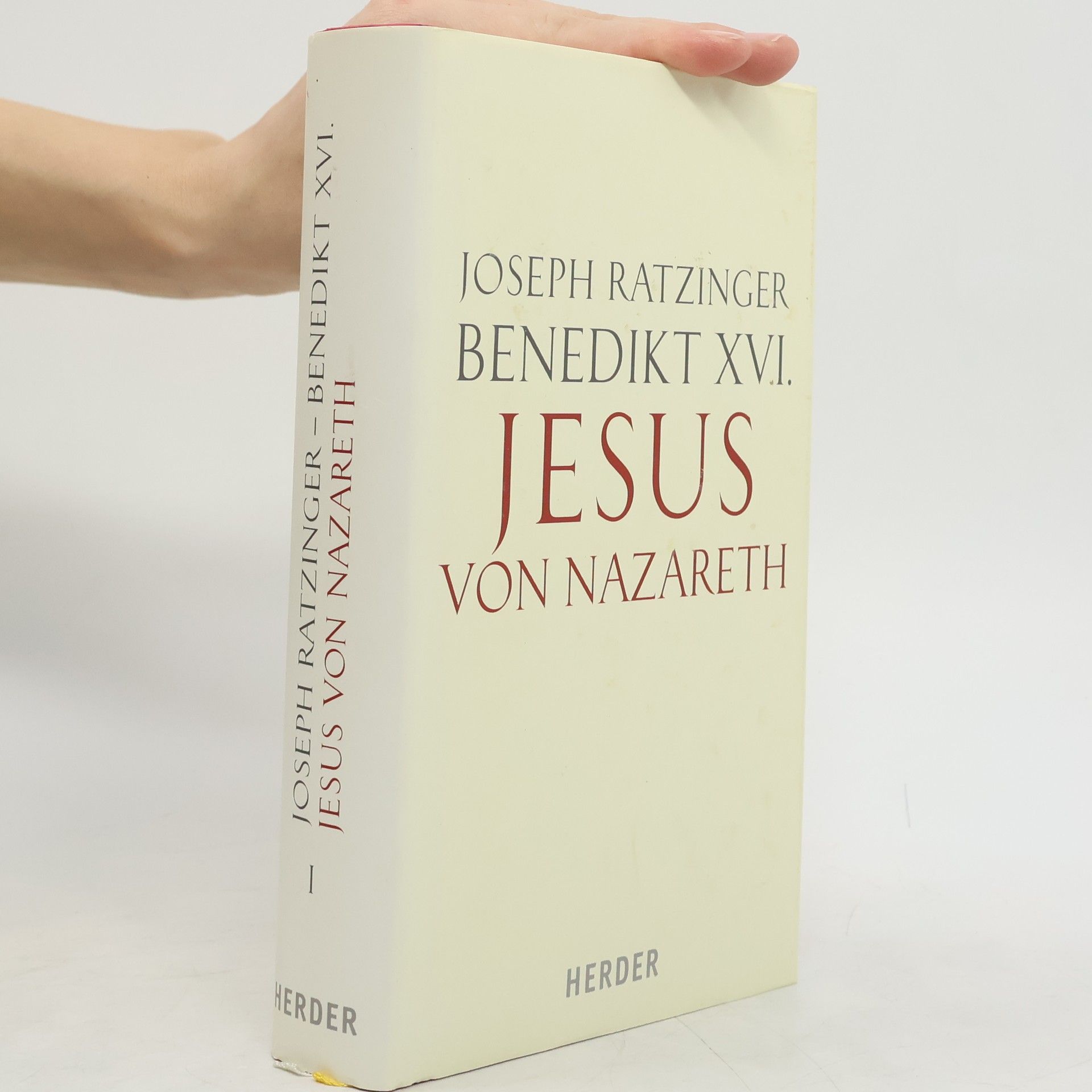 Joseph Ratzinger Jesus von Nazareth. Erster Teil, Von der Taufe im Jordan bis zur Verklärung