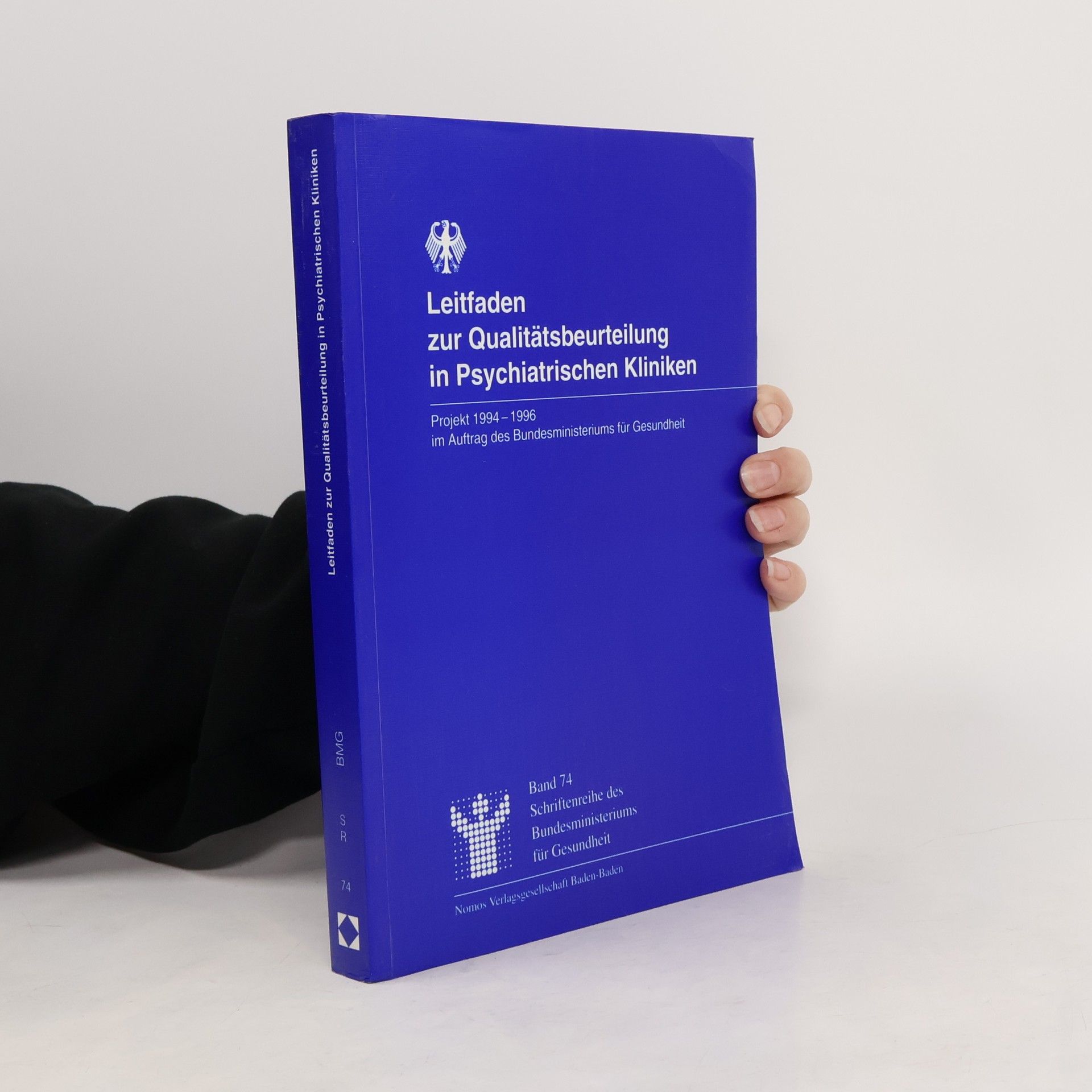 Collectif d'auteurs Leitfaden zur Qualitätsbeurteilung in psychiatrischen Kliniken