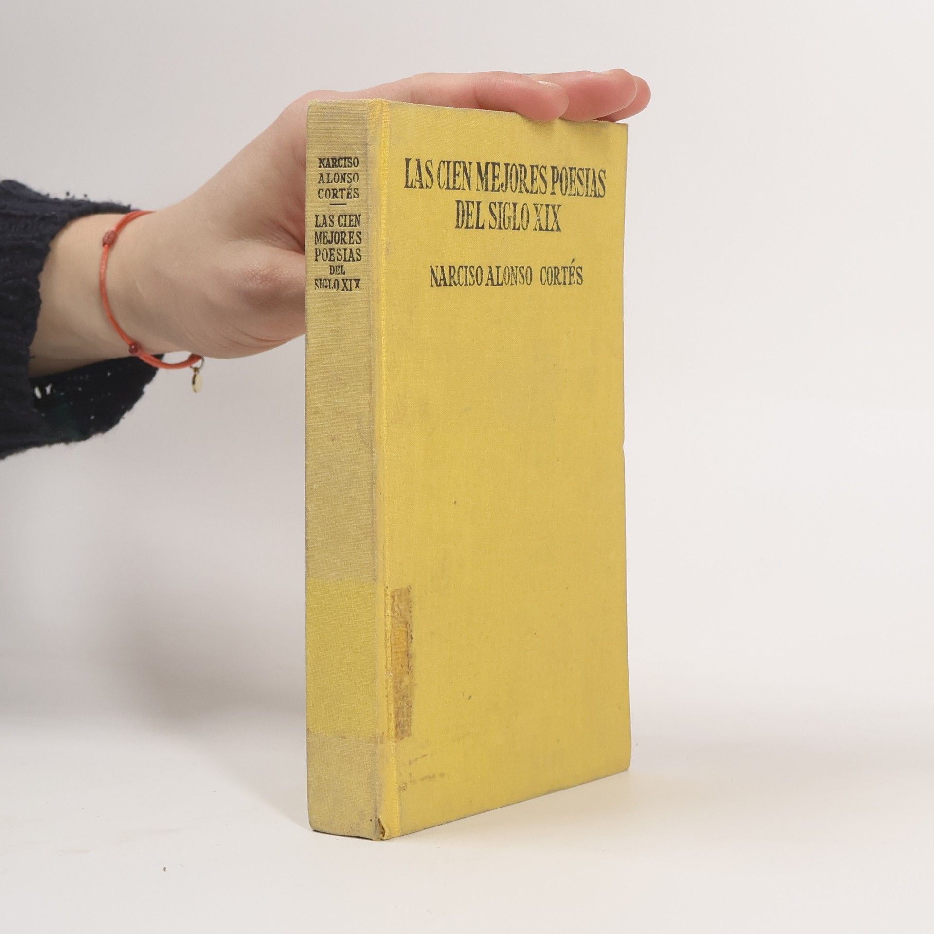Narciso Alonso Cortés Las cien mejores poesías del siglo XIX