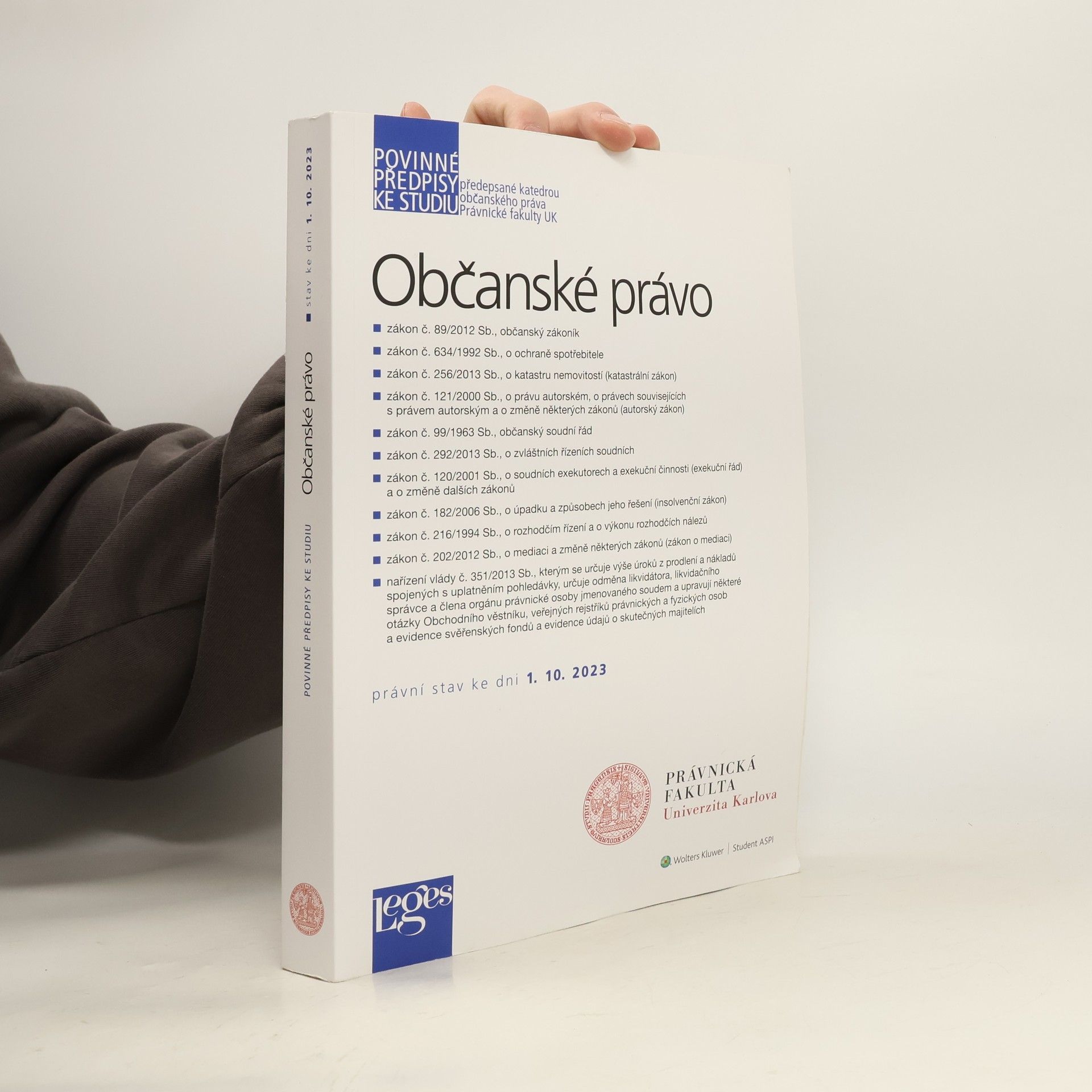 Autorenkollektiv Občanské právo. Právní stav ke dni 1.10.2023