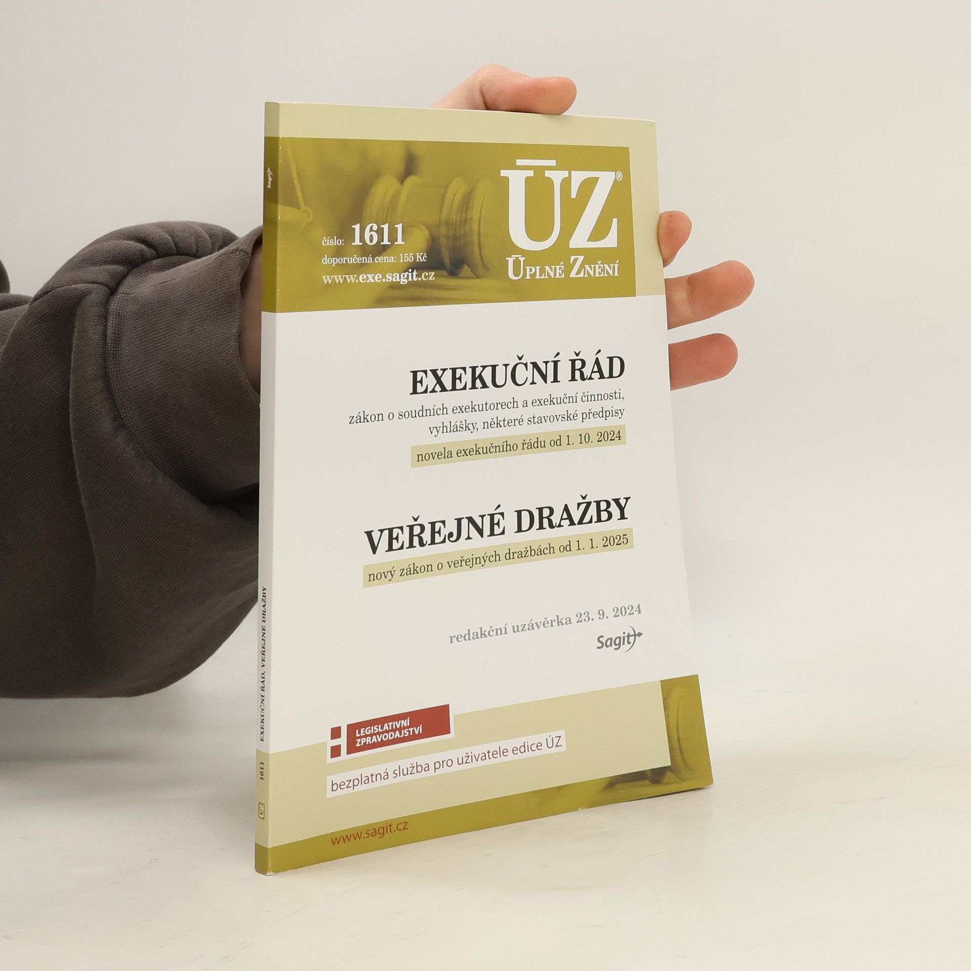 Collectif d'auteurs Úplné znění 1611. Exekuční řád. Veřejné dražby