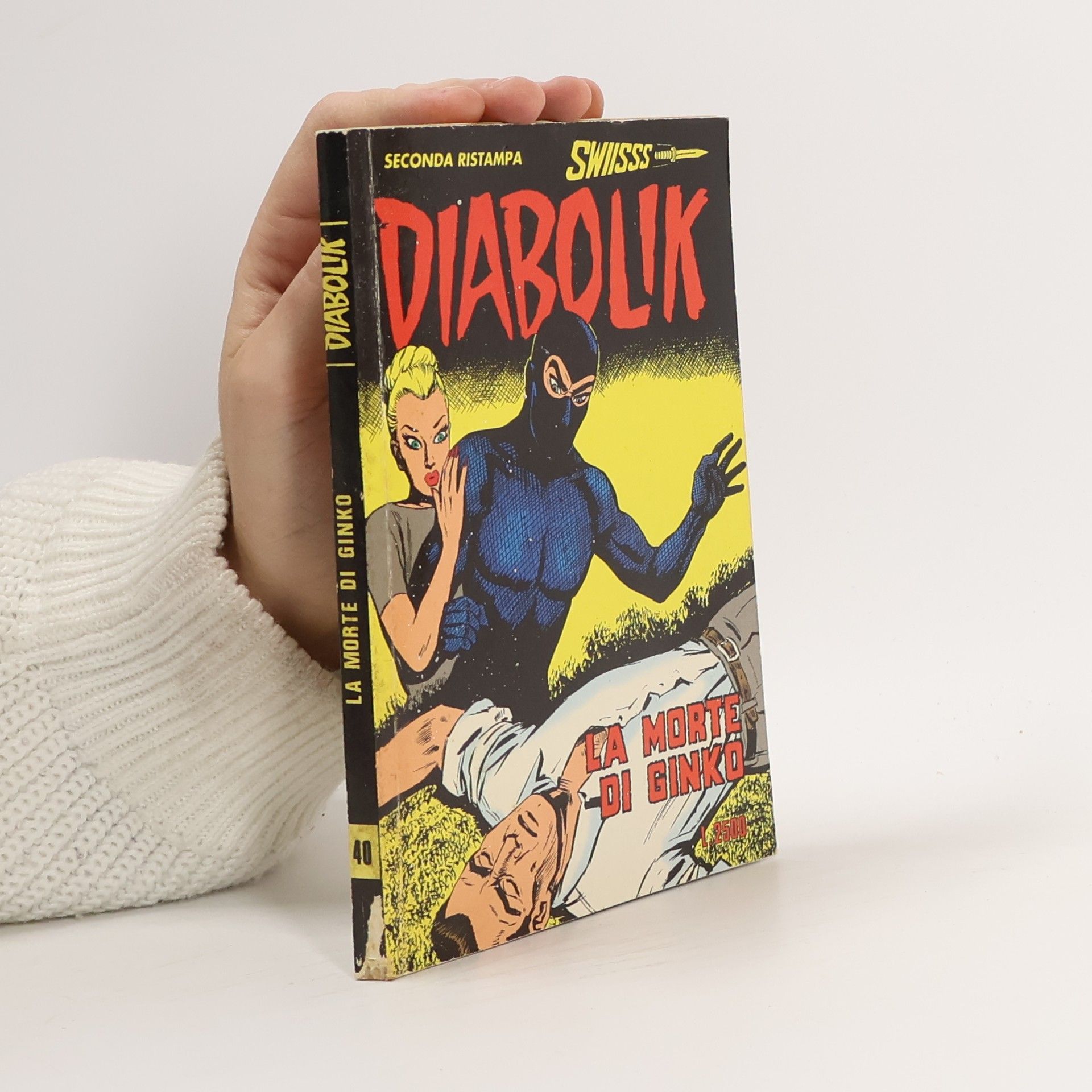 Angela e Luciana Giussani Diabolik 40