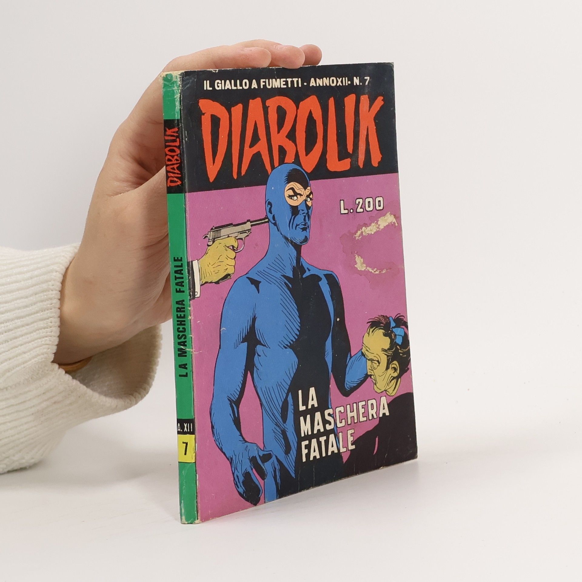 Angela e Luciana Giussani Diabolik 7