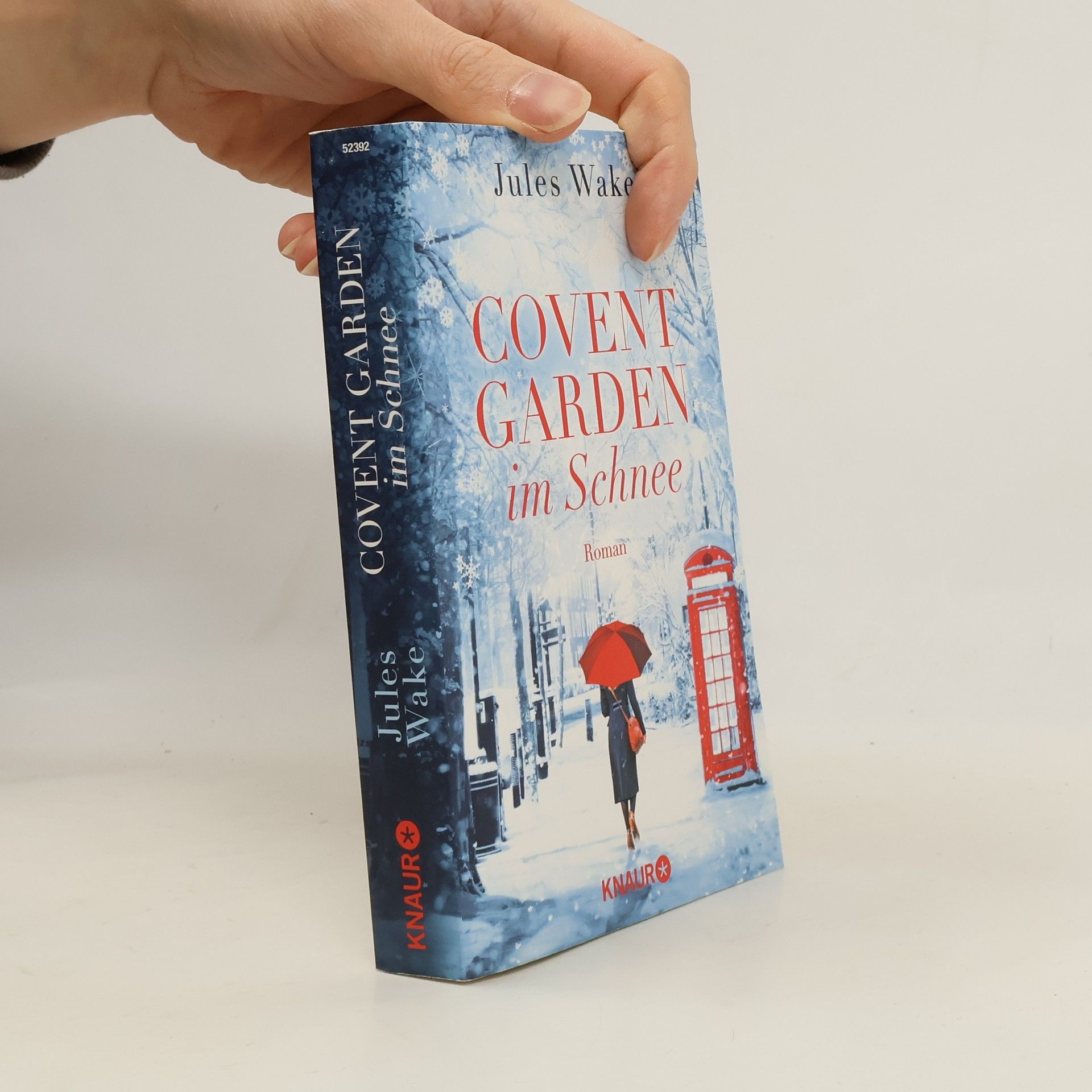 Julie Caplinová Covent Garden im Schnee