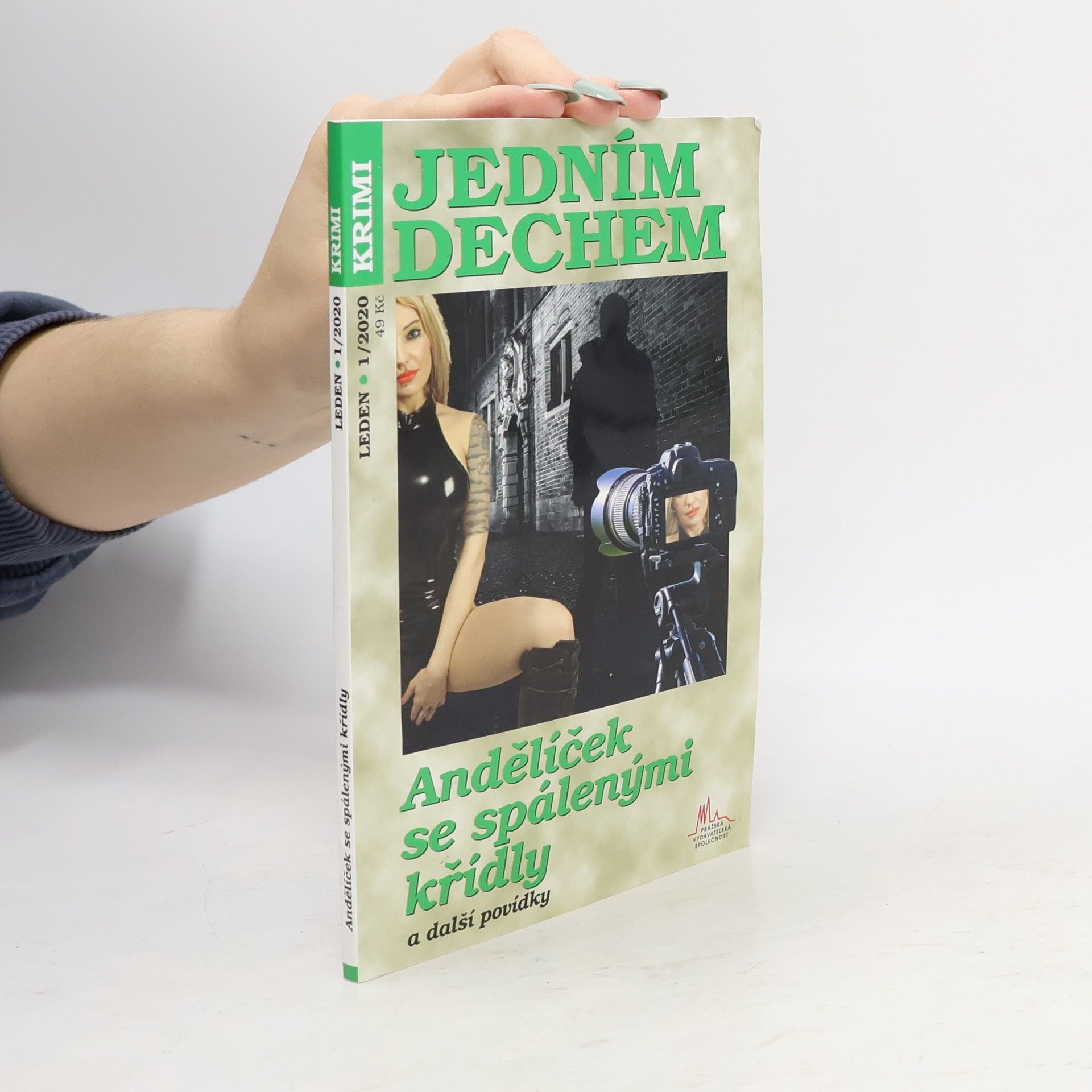 * antologie Andělíček se spálenými křídly a další krimi povídky