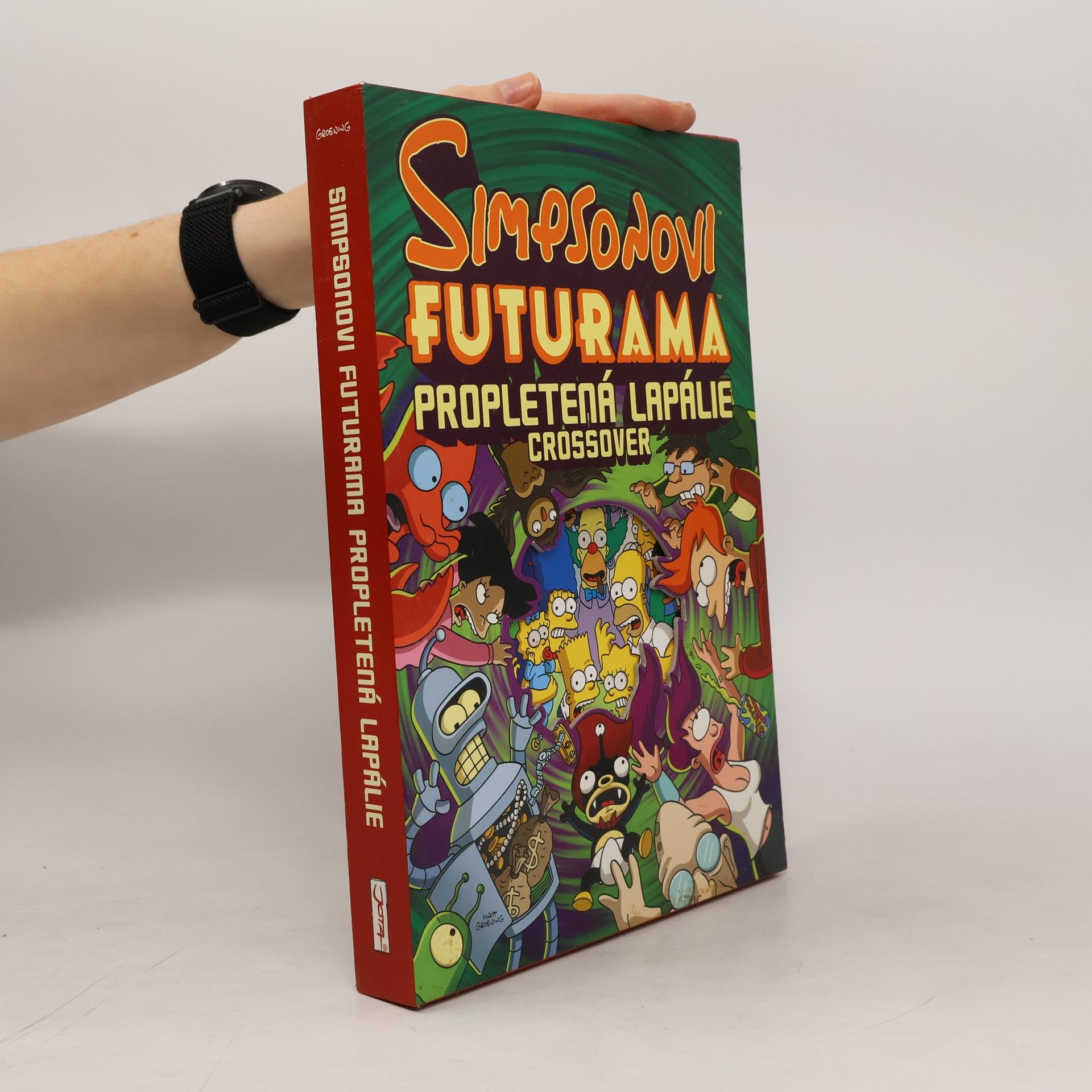 Simpsonovi - Futurama. Propletená lapálie: Crossover (s přílohou)