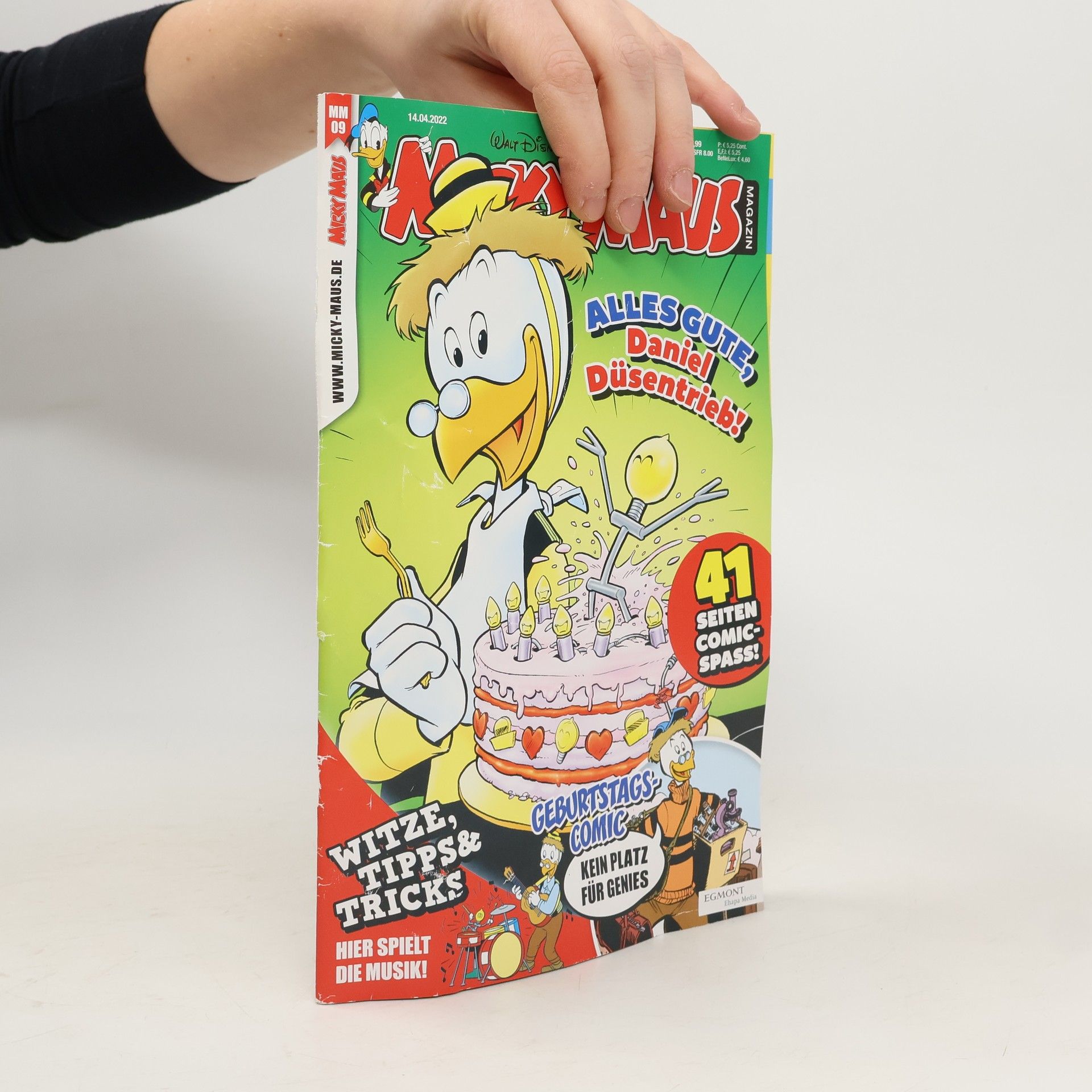 Autorenkollektiv Micky Maus. Alles gute, Daniel Düsentrieb!. n. 09