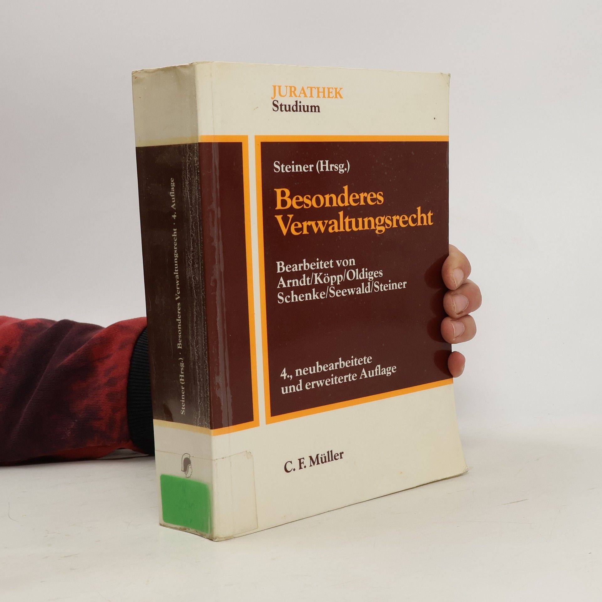 Udo Steiner Besonderes Verwaltungsrecht