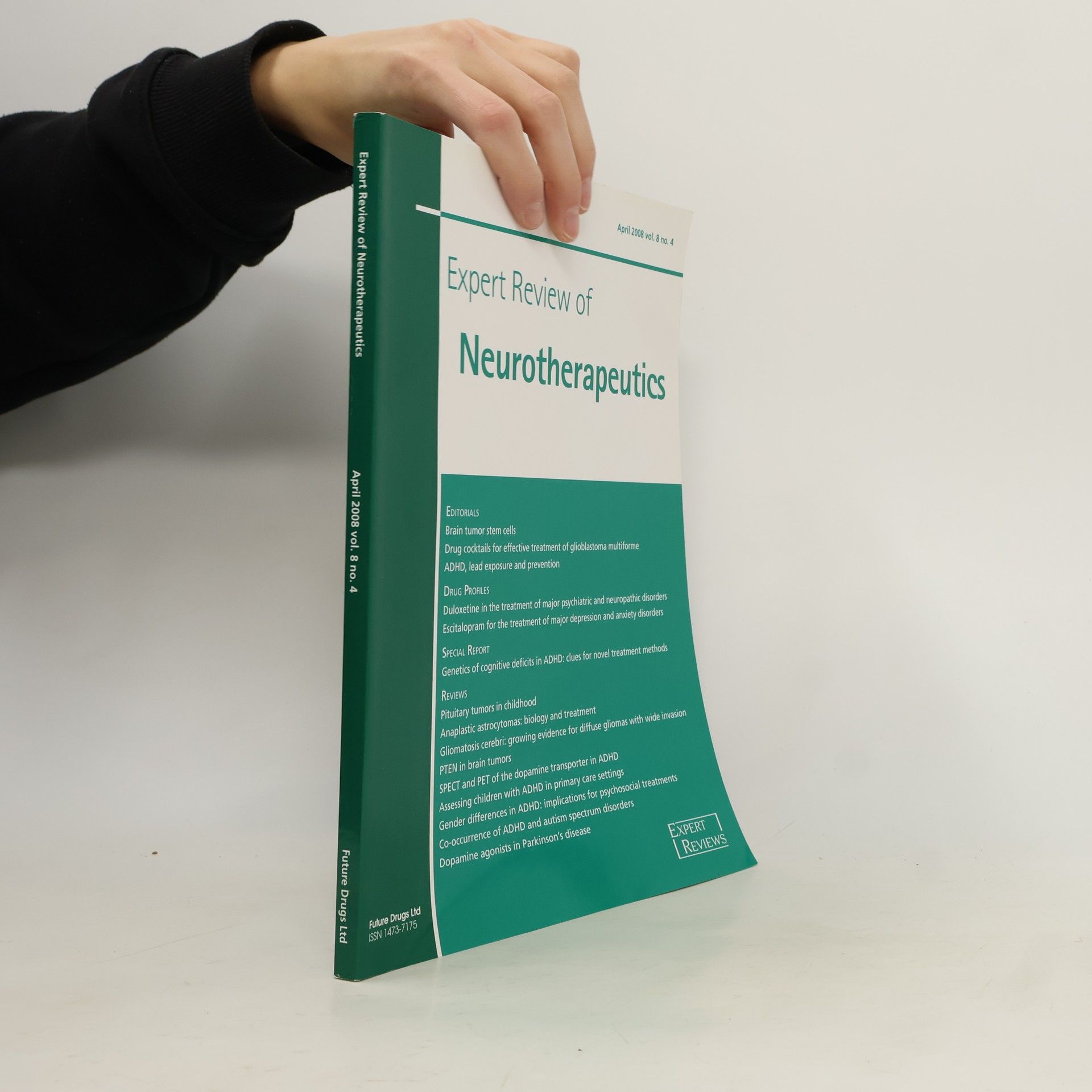 Autorenkollektiv Expert Review of Neurotherapeutics 8