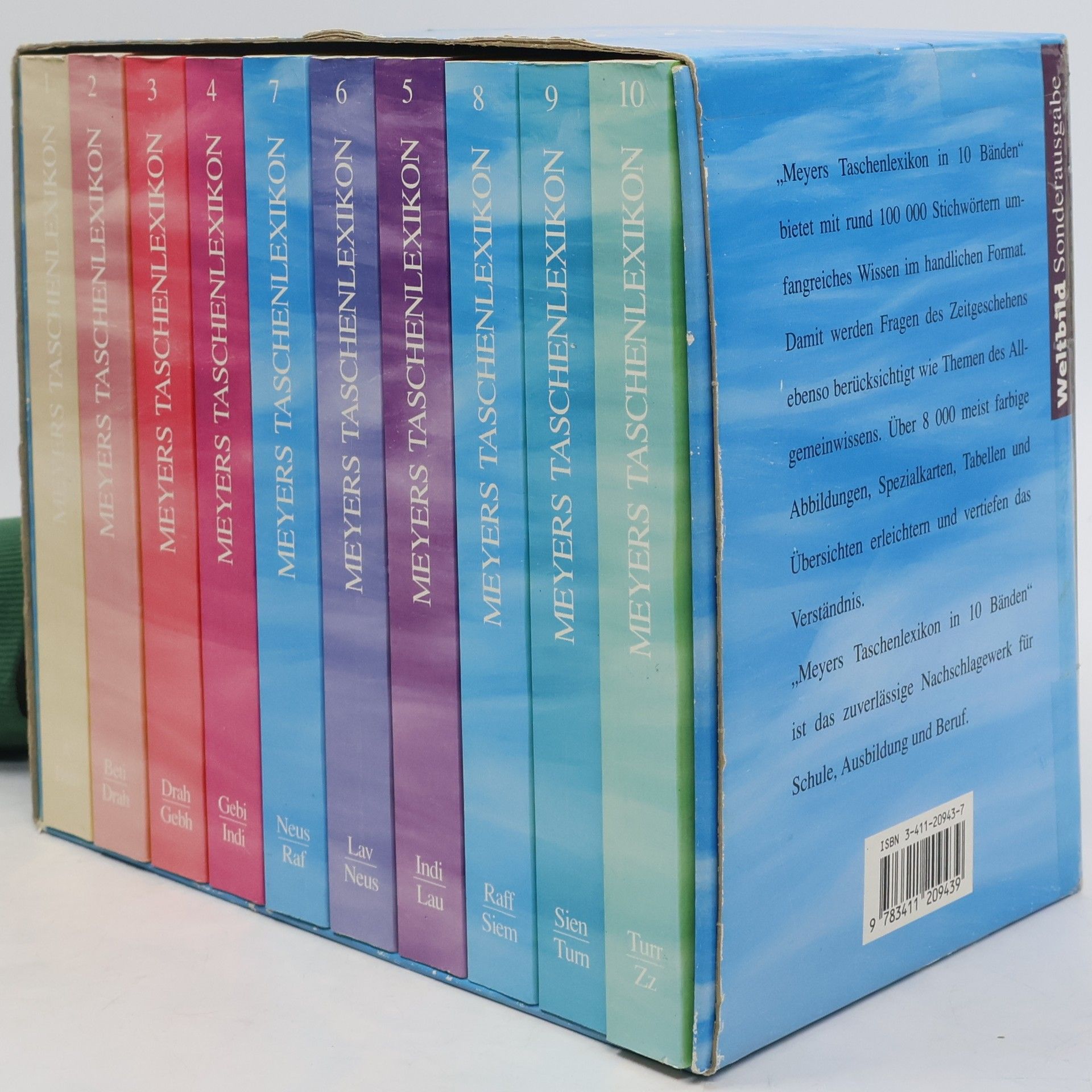 AA.VV. Meyers Taschen-Lexikon in 10 Bänden. Box Set 1-10