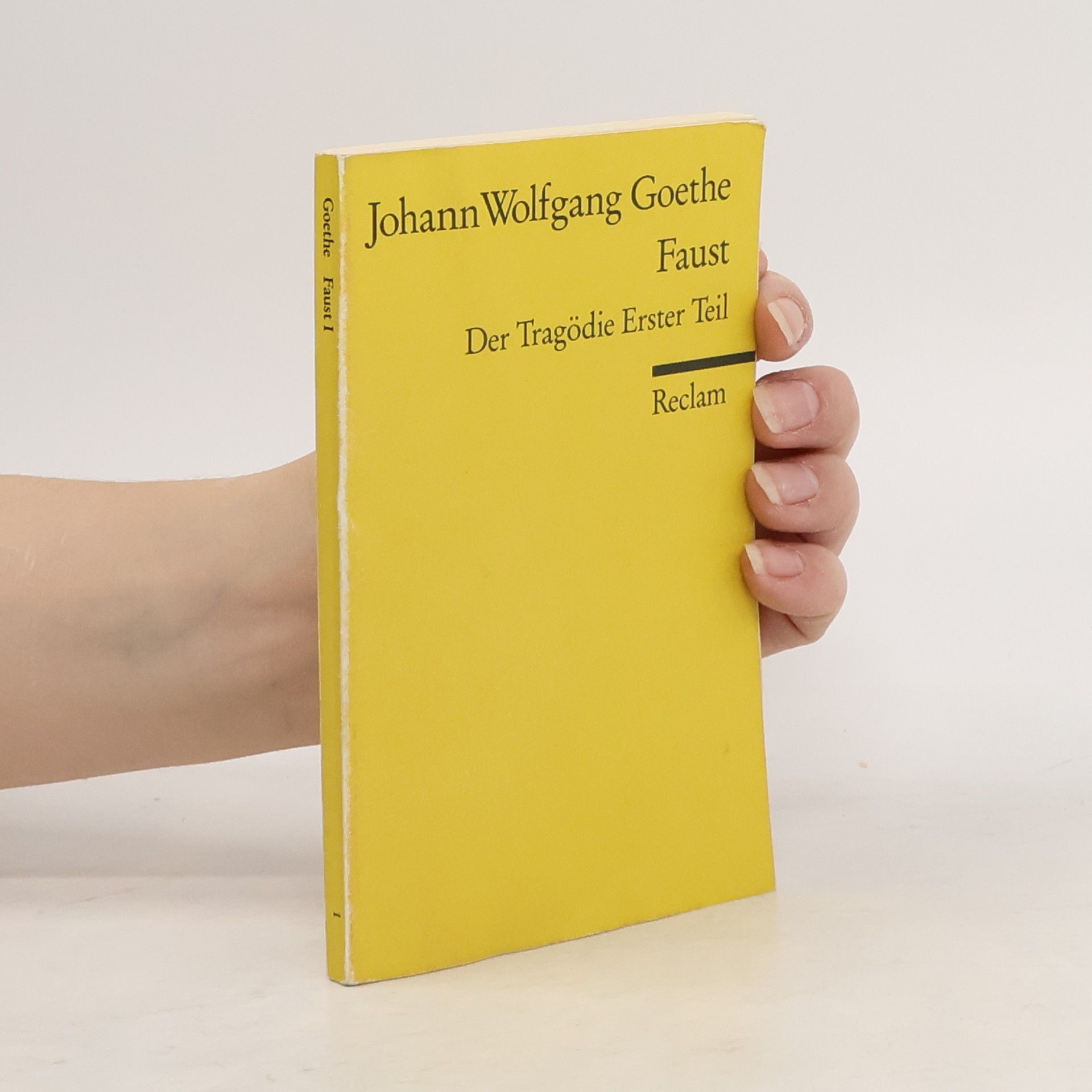 Faust : der Tragödie Erster teil