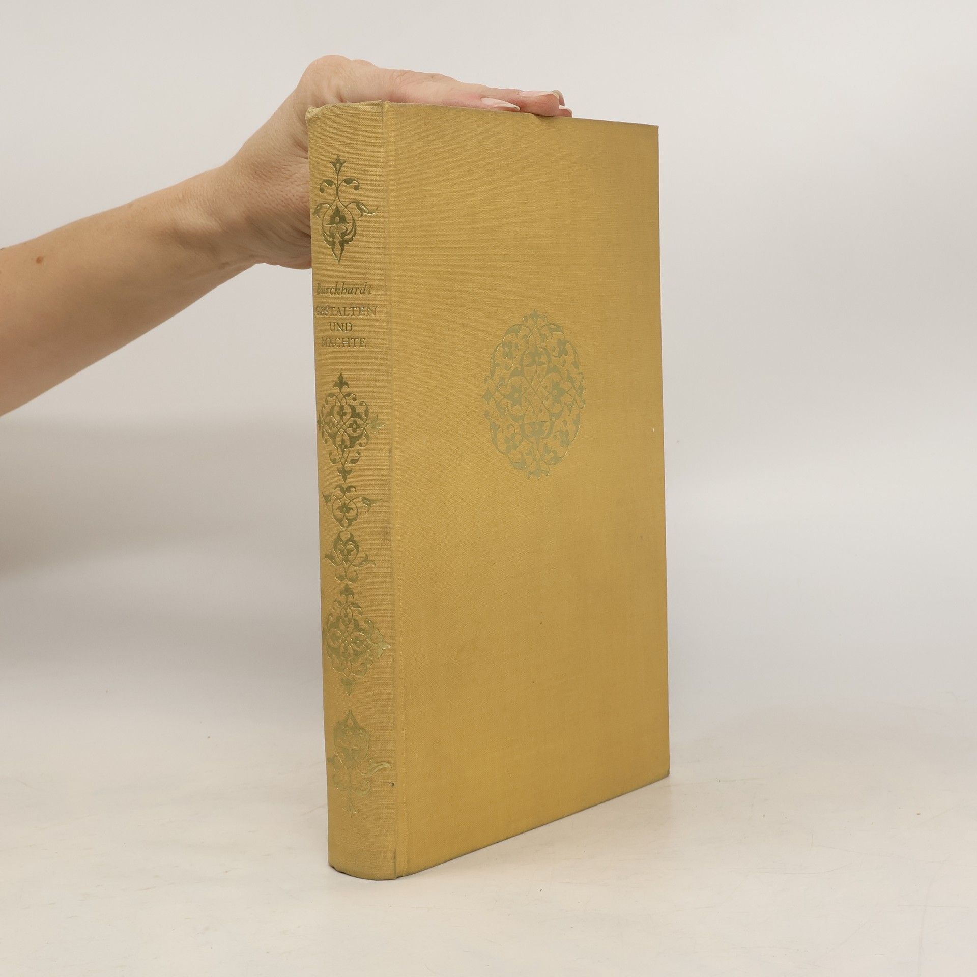 Carl Jacob Burckhardt Gestalten und Mächte