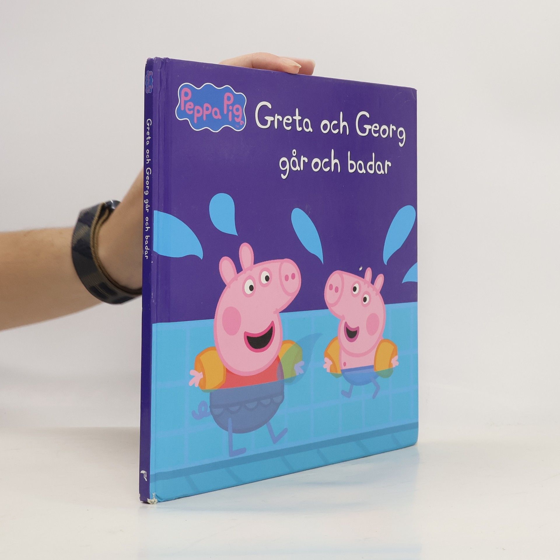 Peppa Pig Greta och Georg går och badar
