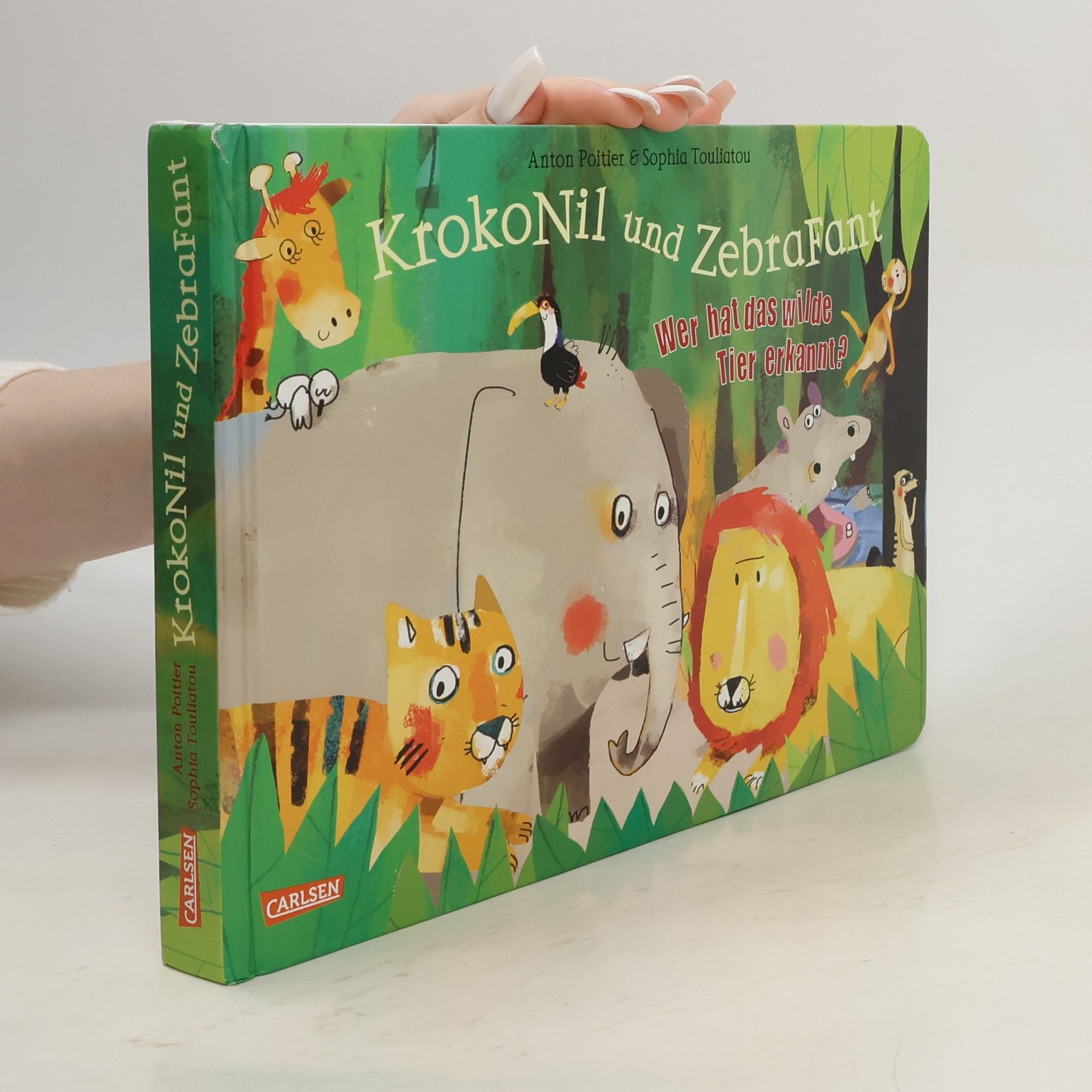 Anton Poitier KrokoNil und ZebraFant - wer hat das wilde Tier erkannt?