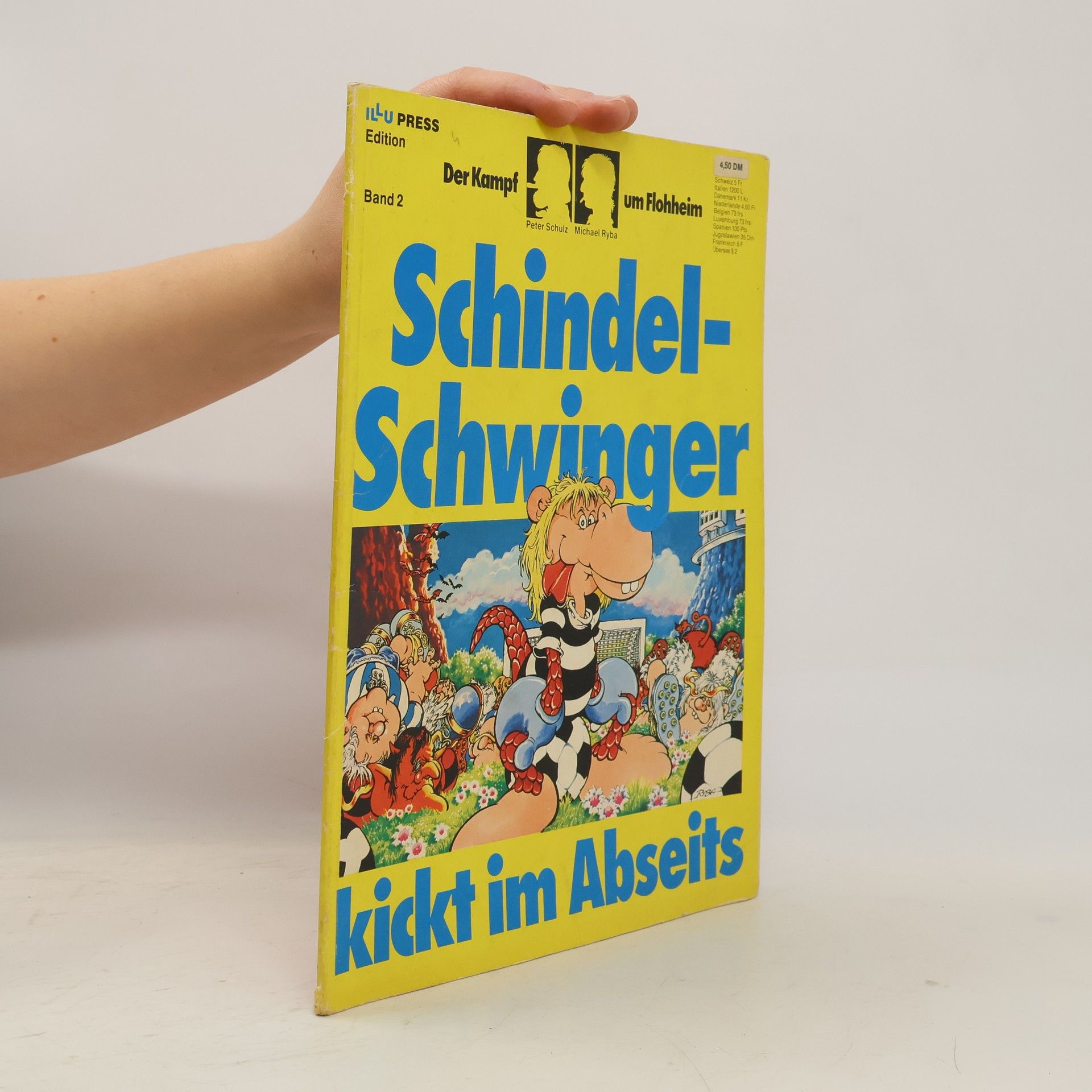 Peter Schulz Schindel-Schwinger 2. Kickt im Abseits