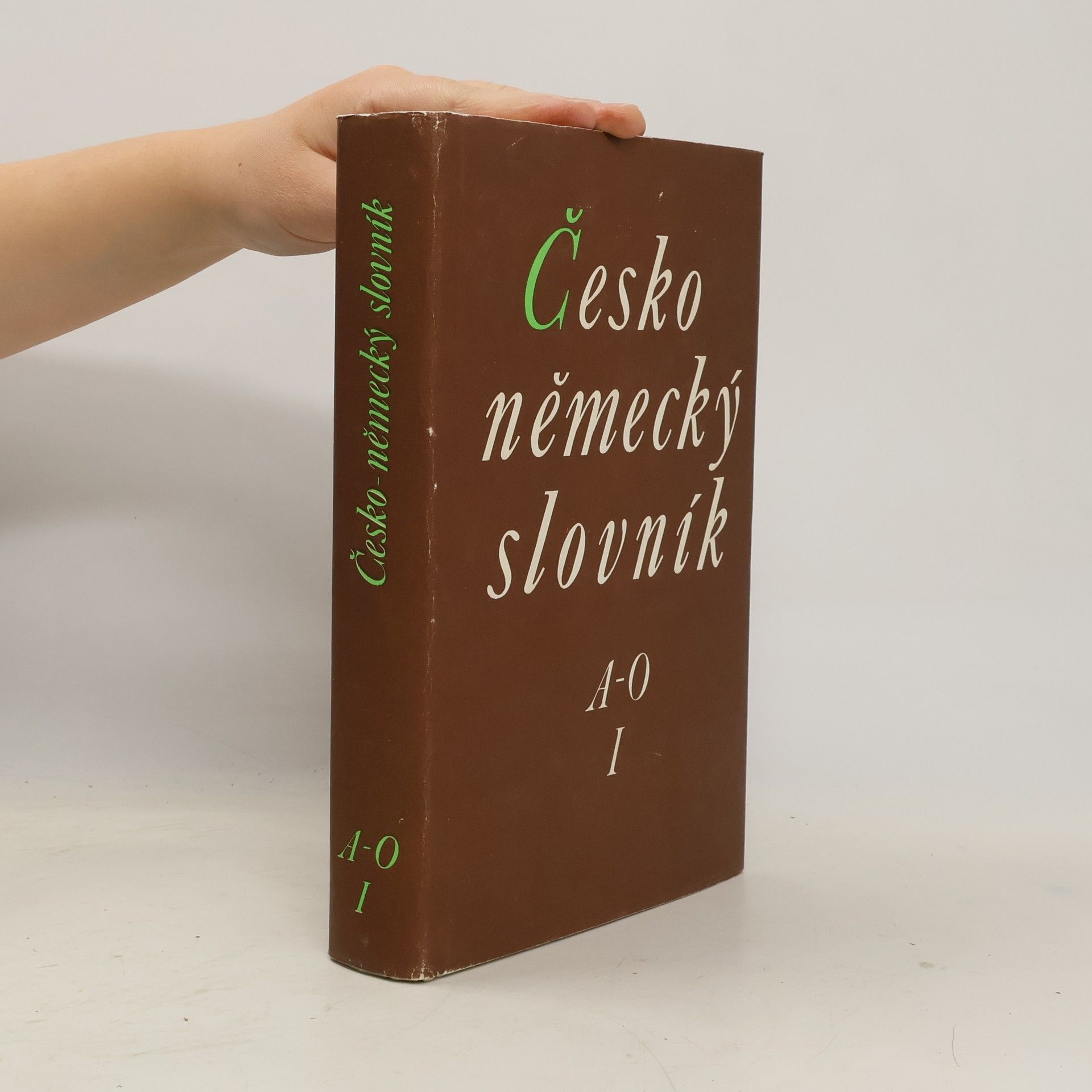 Česko-německý slovník I. A-O