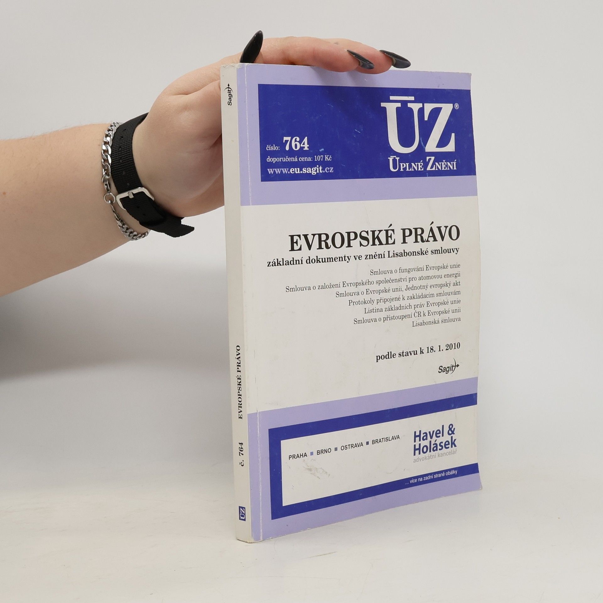 AA.VV. Evropské právo : základní dokumenty ve znění Lisabonské smlouvy