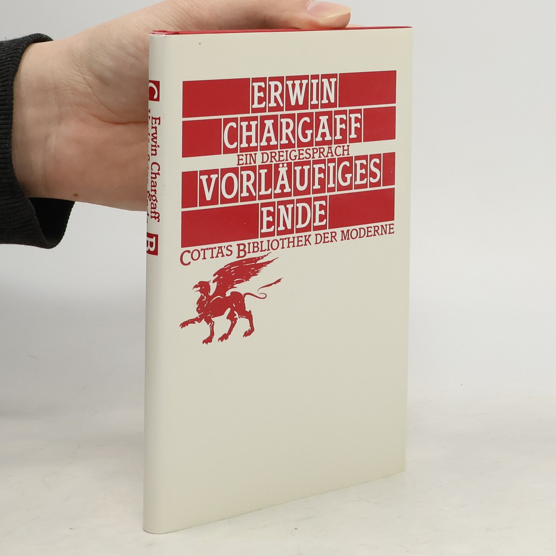 Erwin Chargaff Vorläufiges Ende