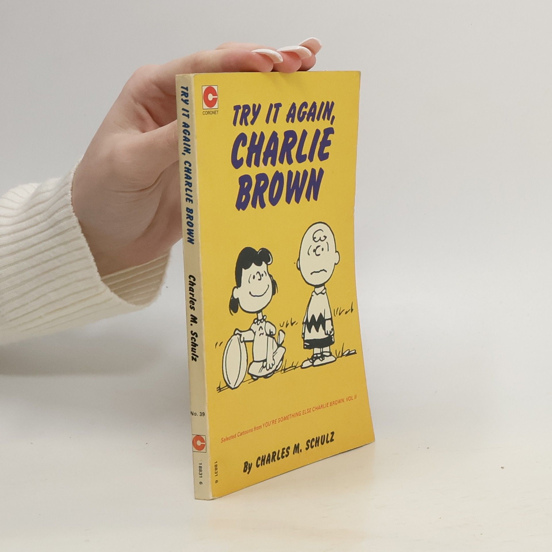 Charles Schulz Try It Again, Charlie Brown