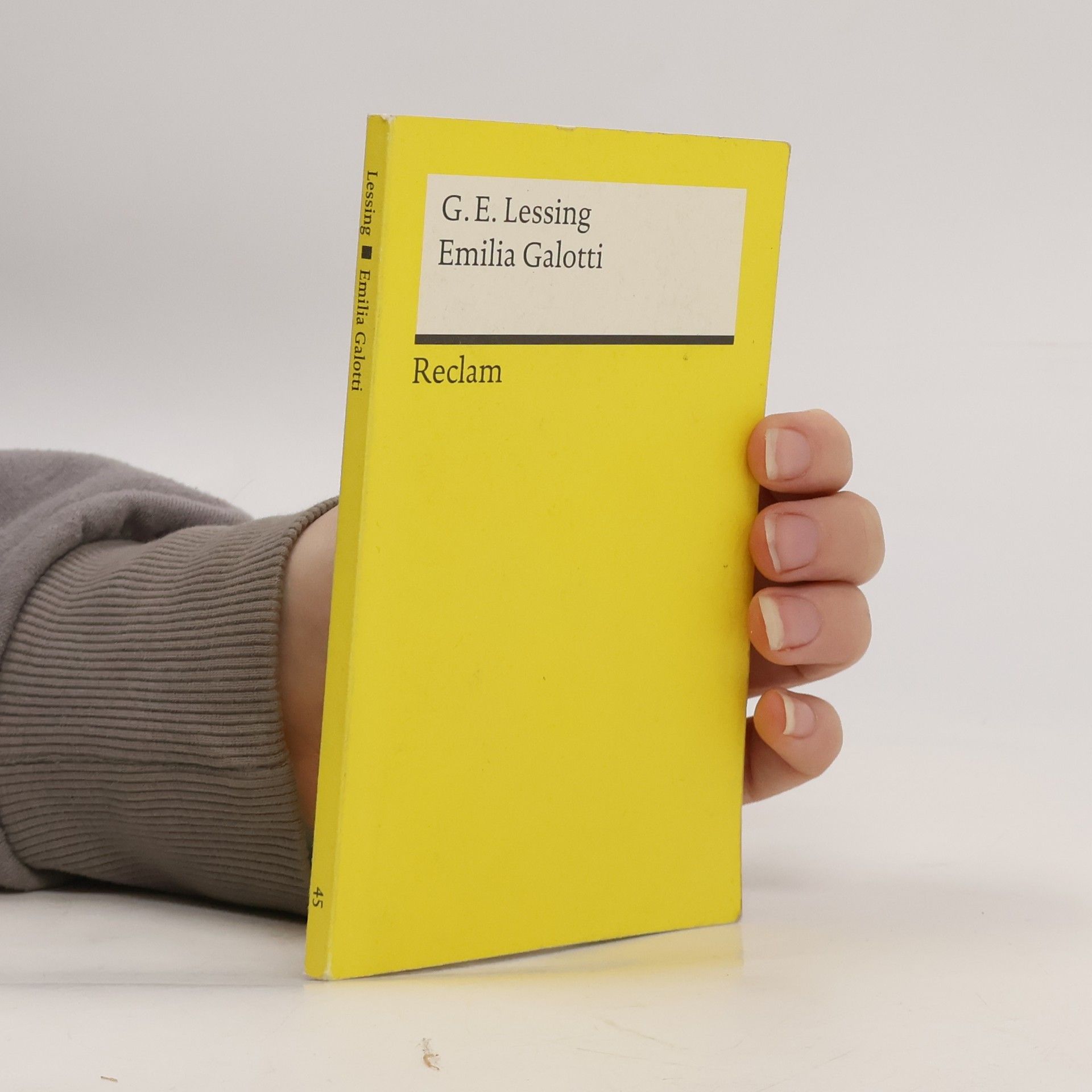 Gotthold Ephraim Lessing Emilia Galotti