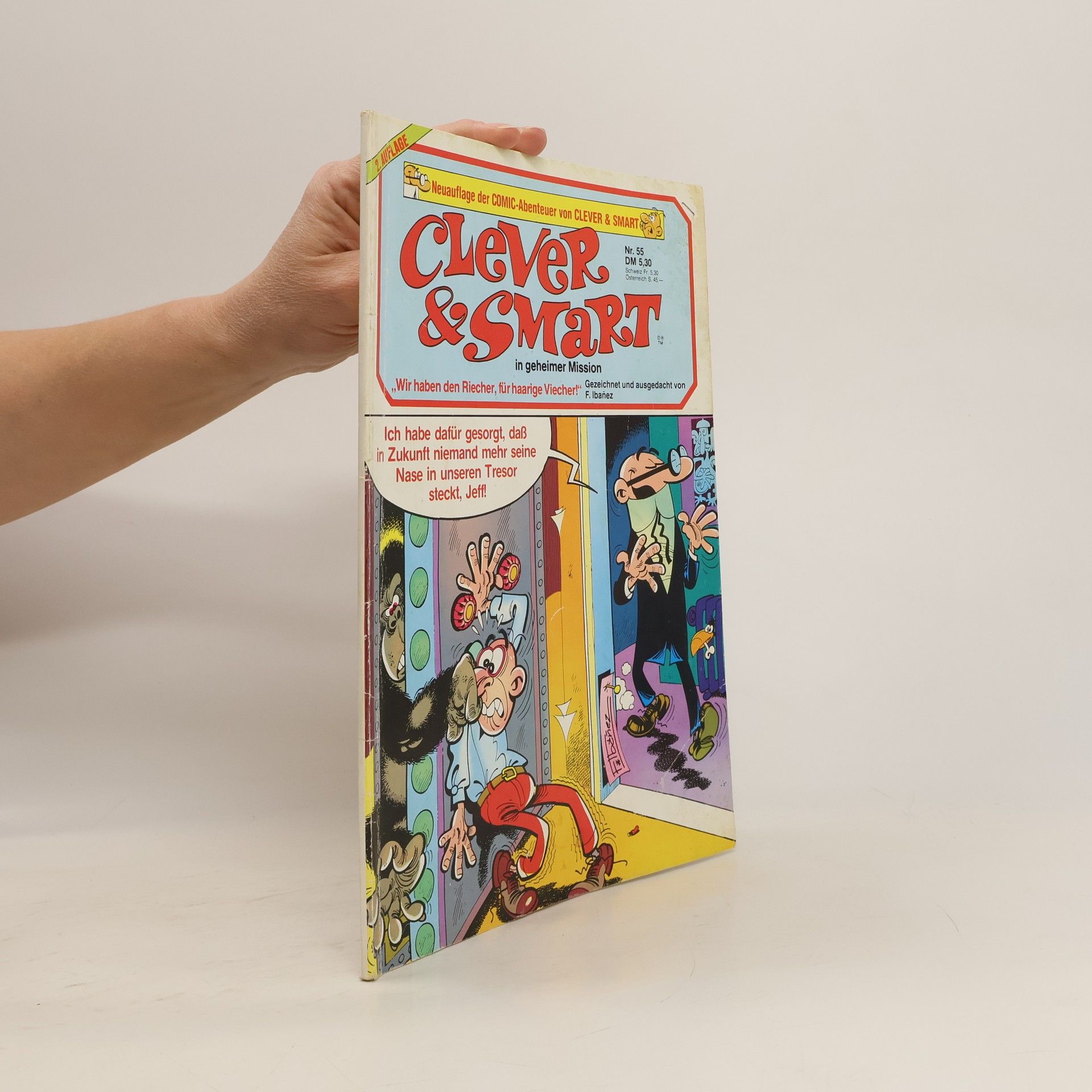 Autorenkollektiv Clever & Smart Nr. 55. "Wir haben den Riecher, für haarige Viecher!"