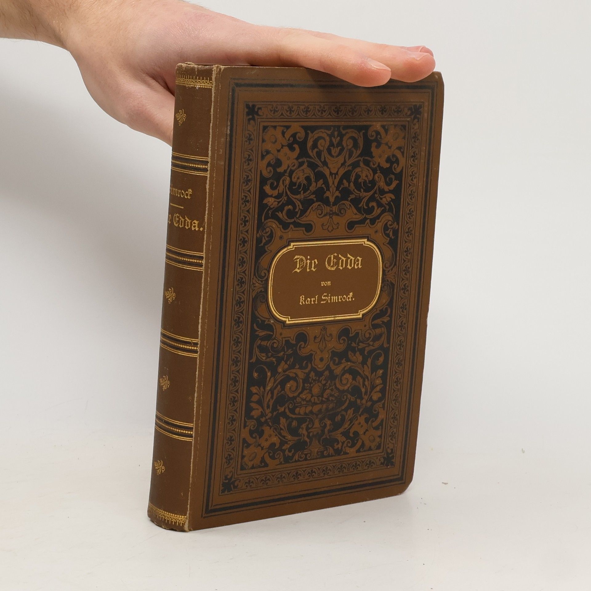 Karl Joseph Simrock Die Edda