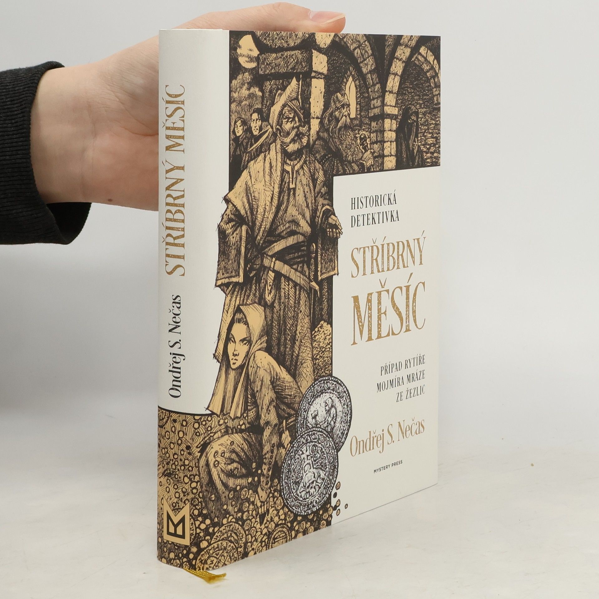 Ondřej Nečas Stříbrný měsíc : případ rytíře Mojmíra Mráze ze Žezlic