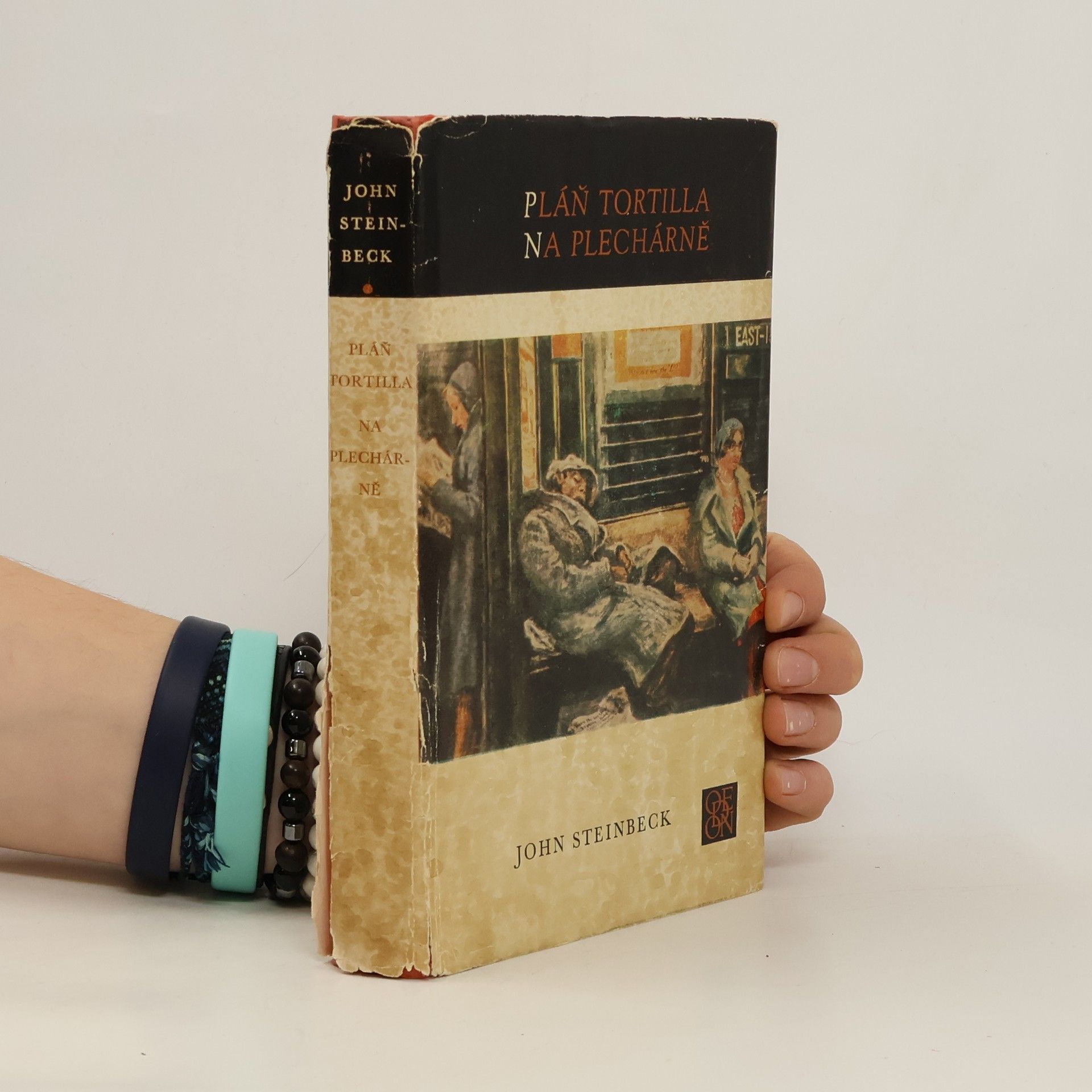 John Steinbeck Pláň Tortilla. Na plechárně