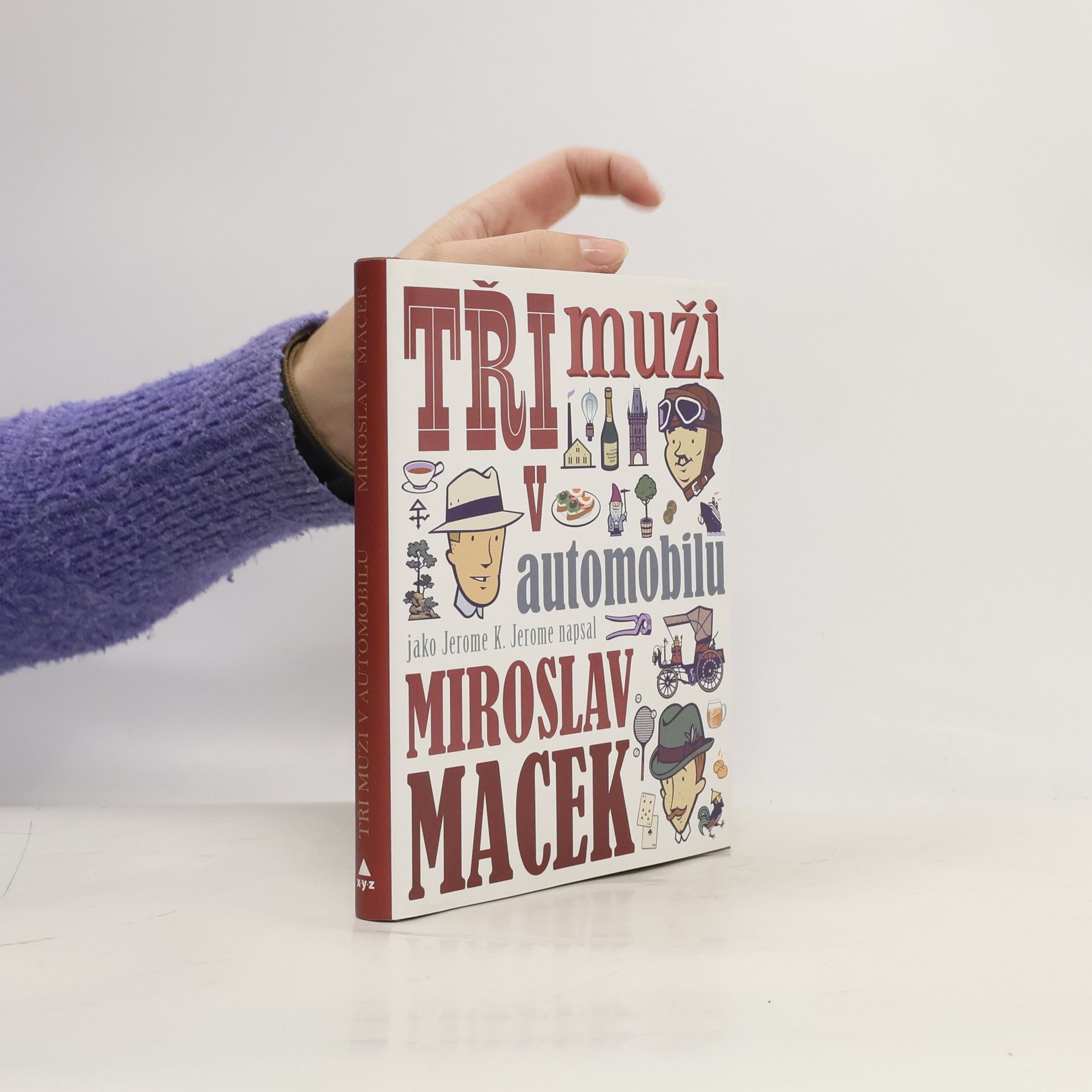 Tři muži v automobilu