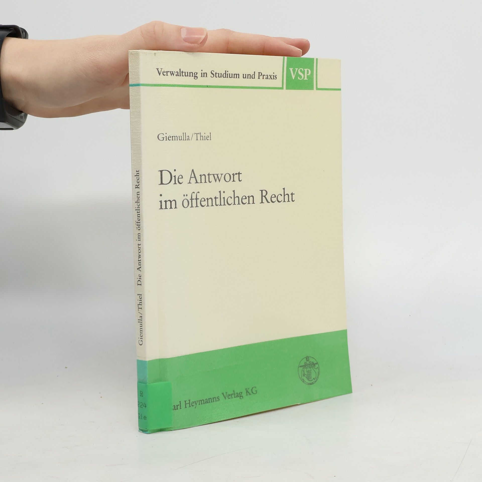 Die Antwort im öffentlichen Recht