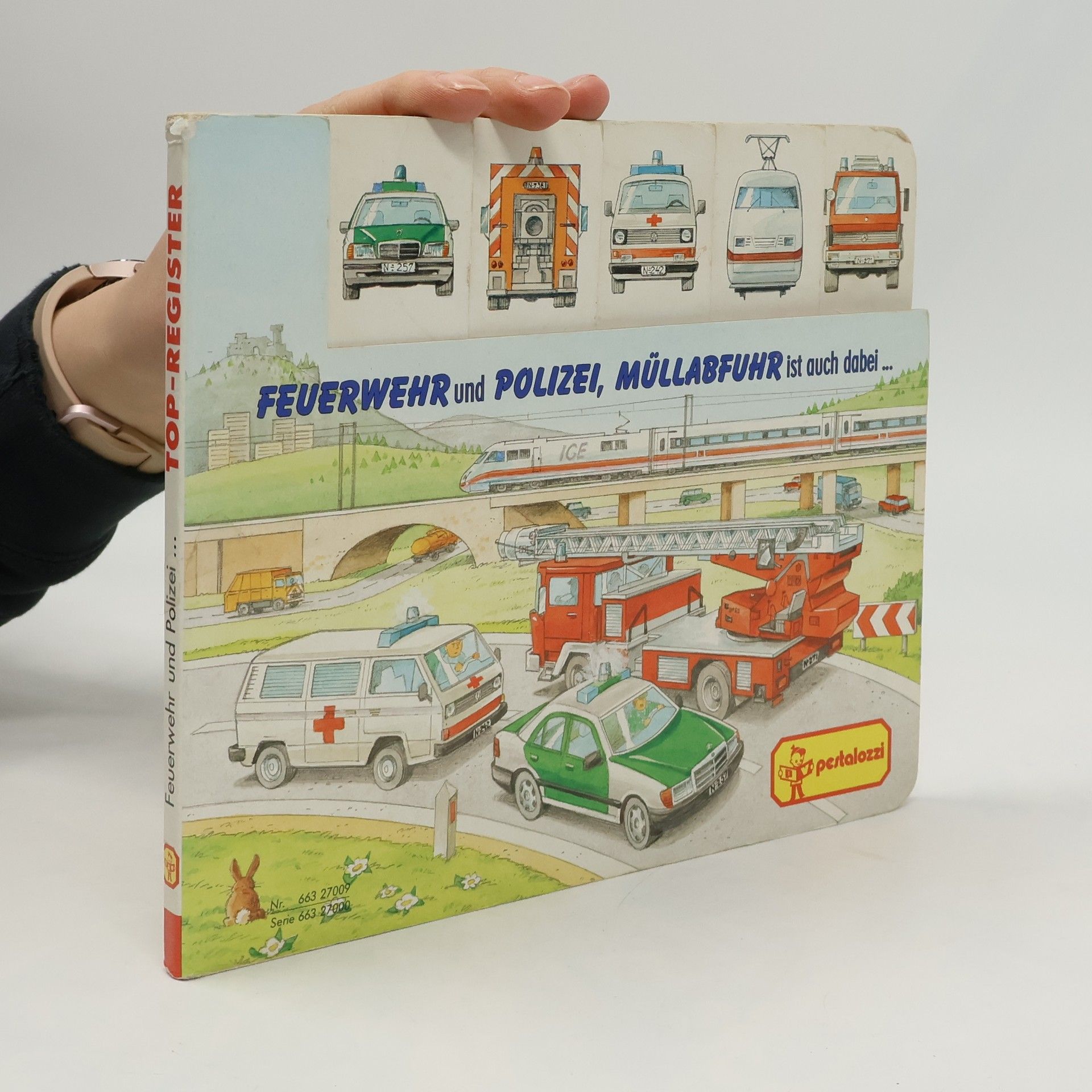 Feuerwehr und Polizei, Müllabfuhr ist auch dabei ...