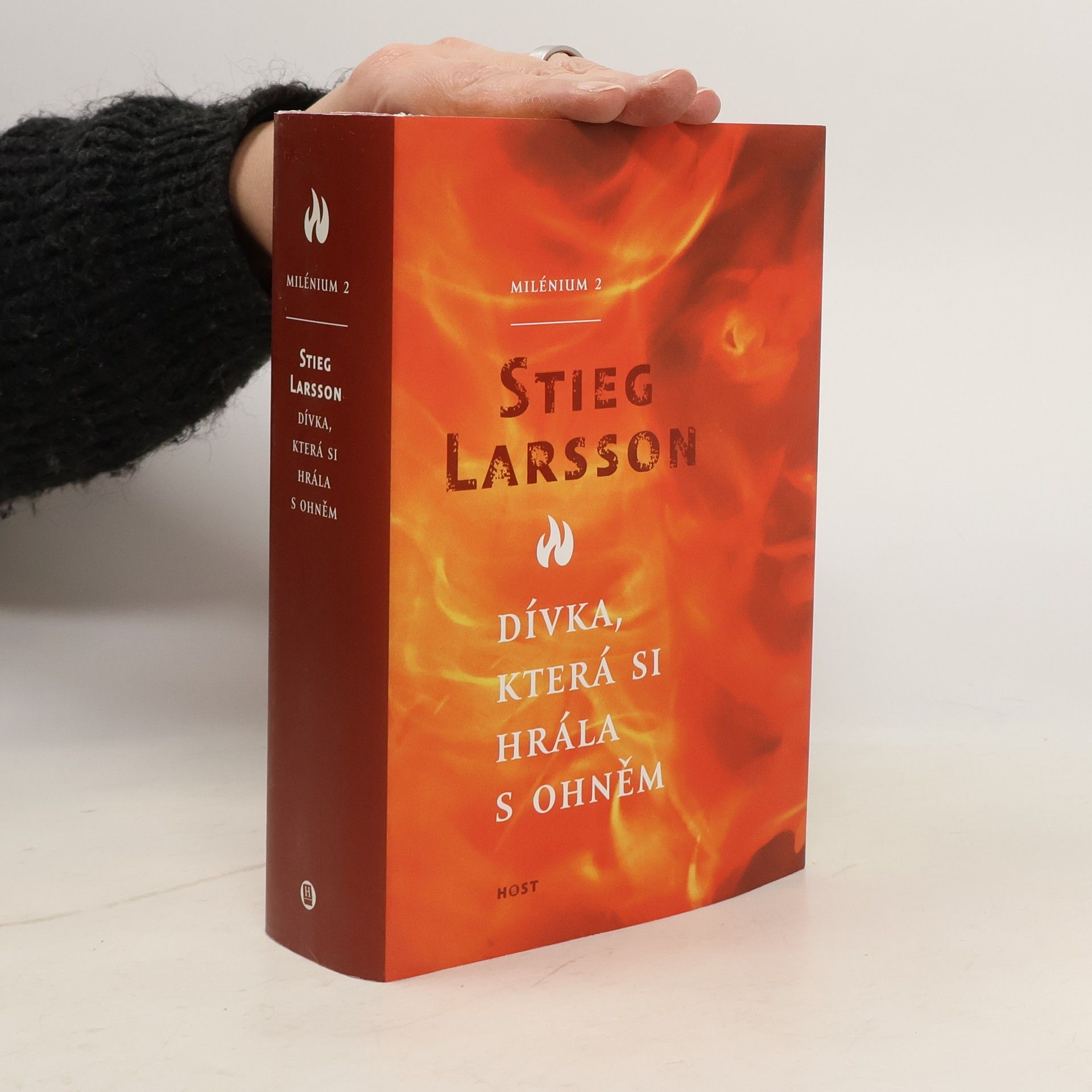 Stieg Larsson Dívka, která si hrála s ohněm
