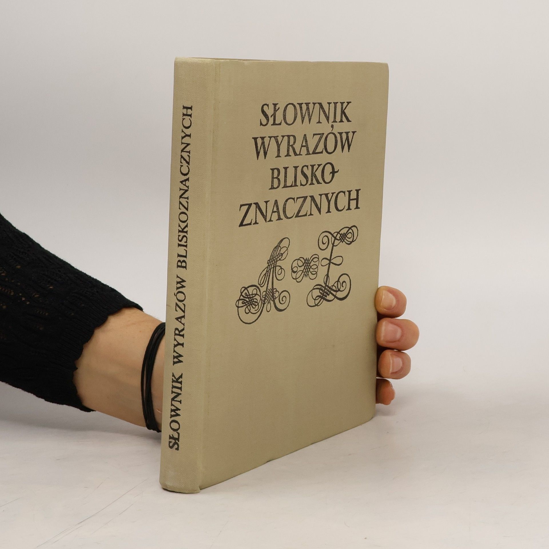 Ignacy Piotrowsky Słownik wyrazów bliskoznacznych