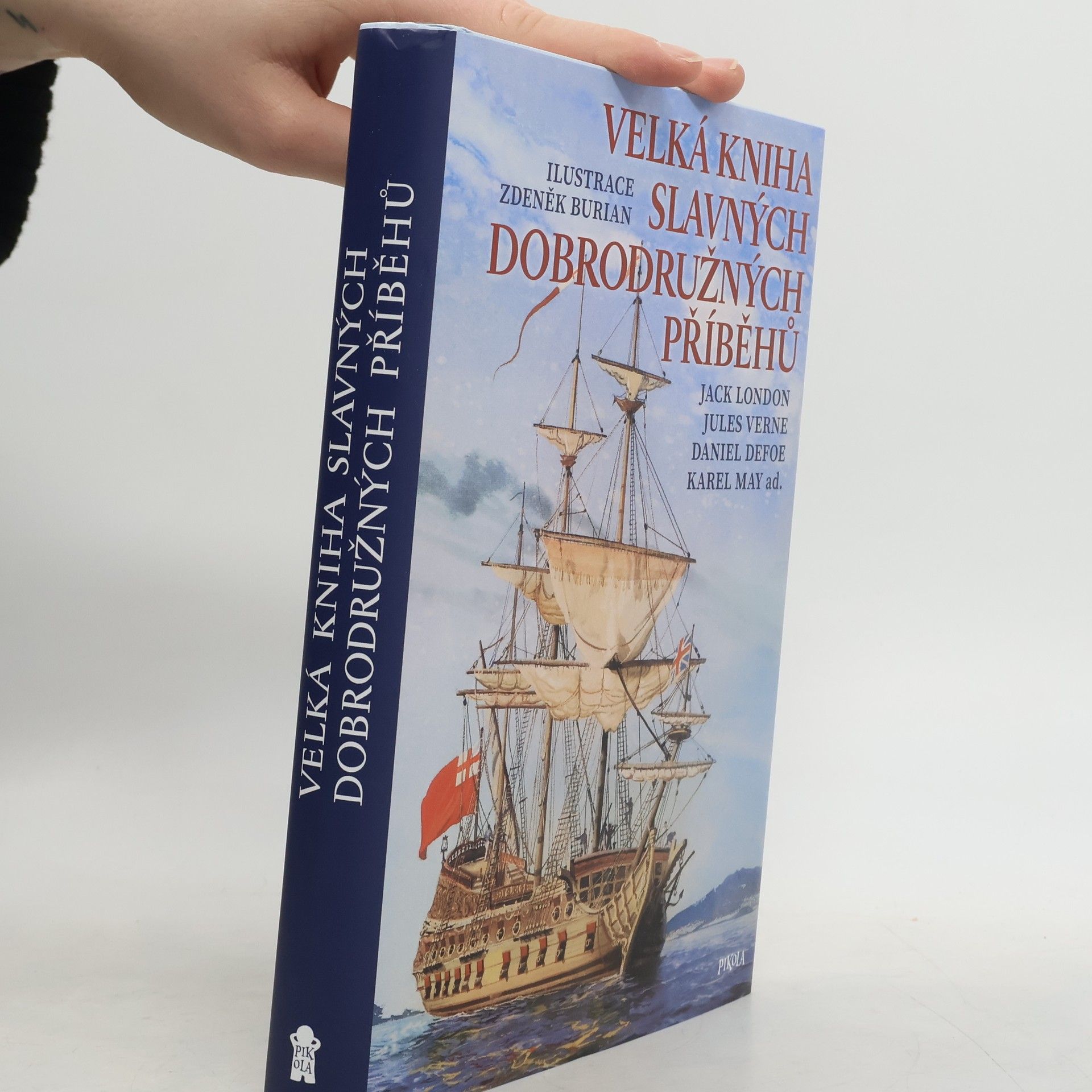 Vladimír Hulpach Velká kniha slavných dobrodružných příběhů