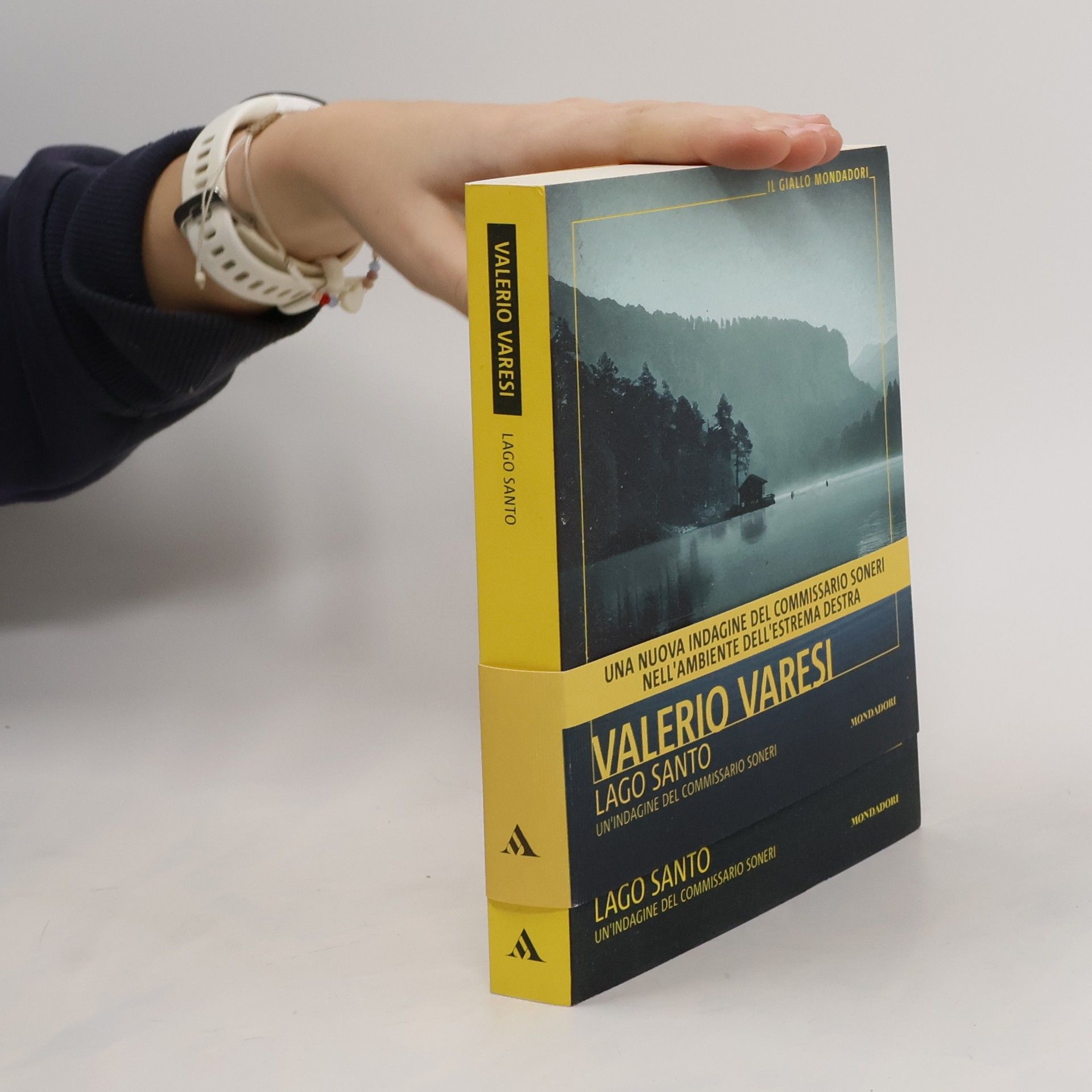 Valerio Varesi Il Giallo Mondadori: Lago Santo. Un'indagine del commissario Soneri