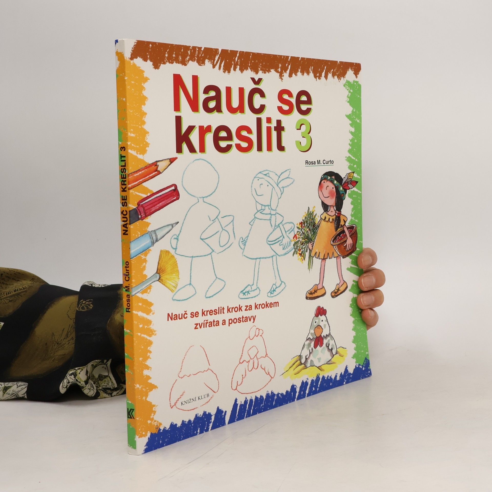 Nauč se kreslit 3. Nauč se kreslit krok za krokem zvířata a postavy