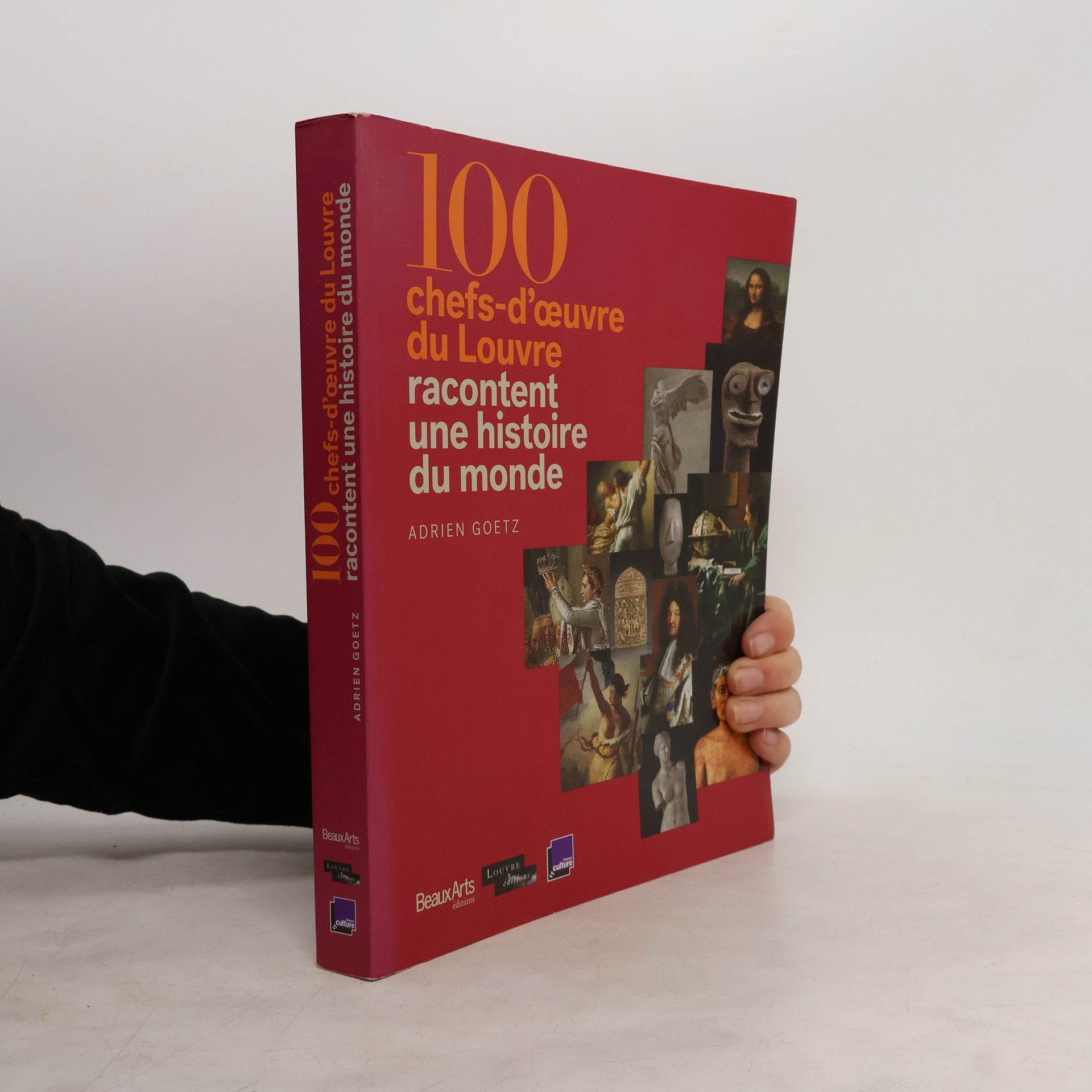 Adrien Goetz 100 chefs-d'œuvre du Louvre racontent une histoire du monde