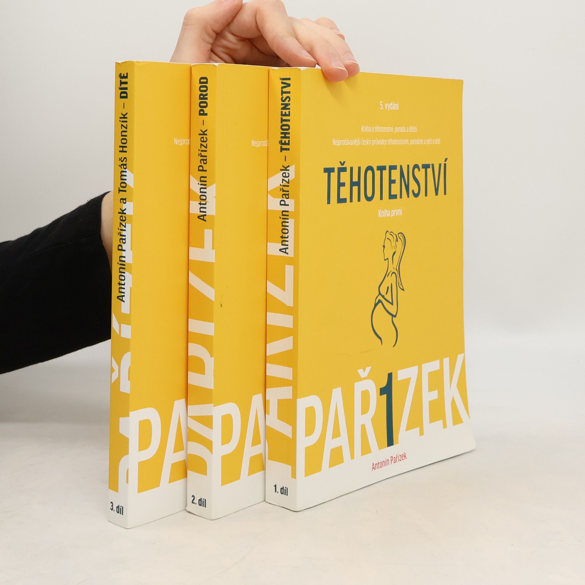 Kniha o těhotenství, porodu a dítěti. 1-3