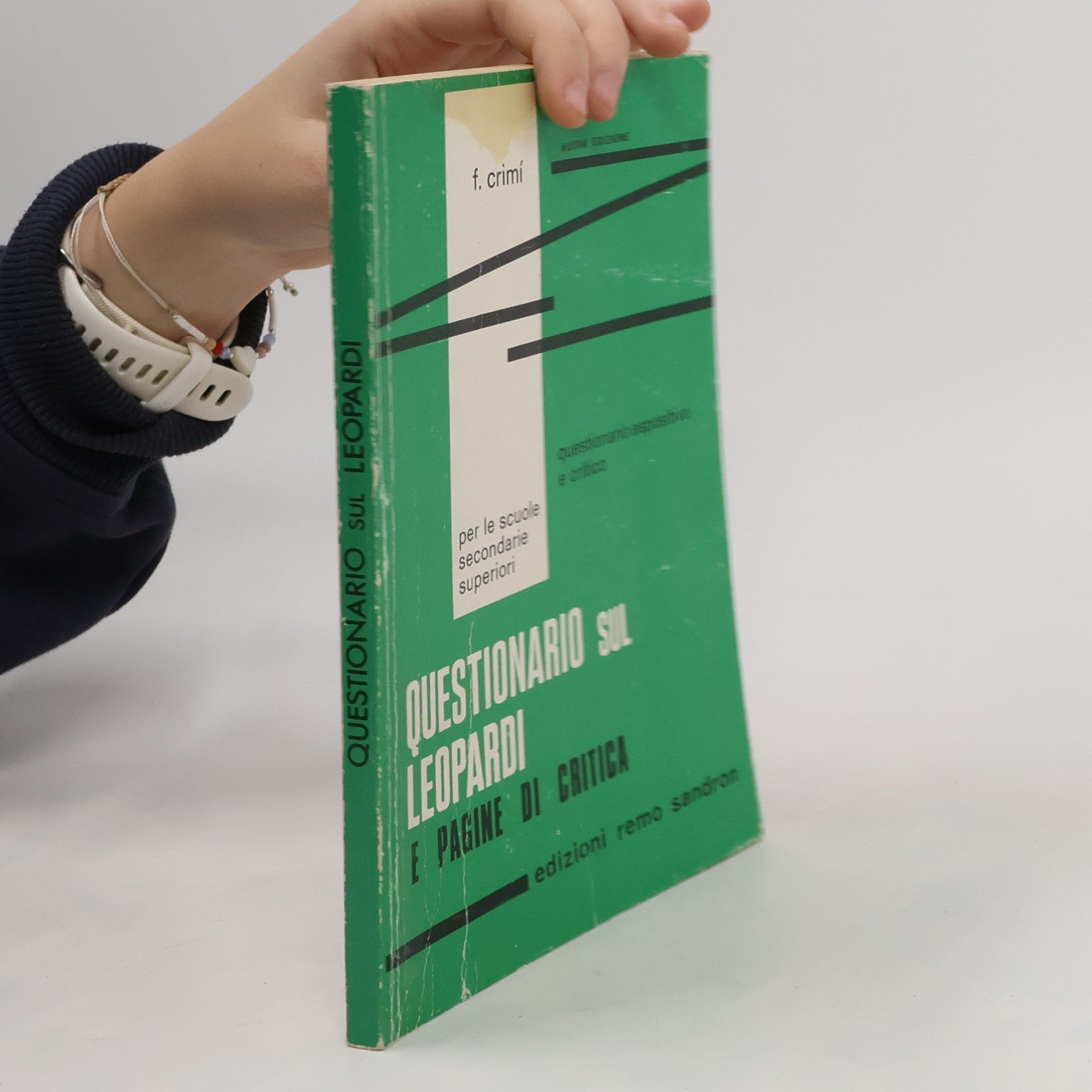 Francesco Crimi Questionario sul Leopardi