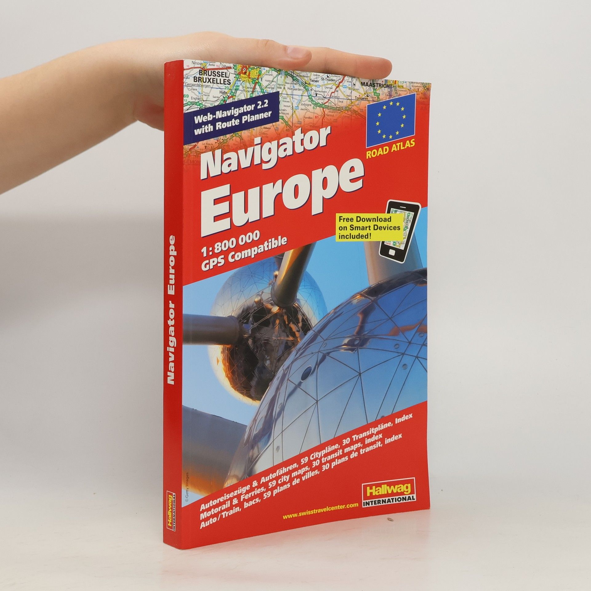 Hallwag International Navigator Europe Strassenatlas