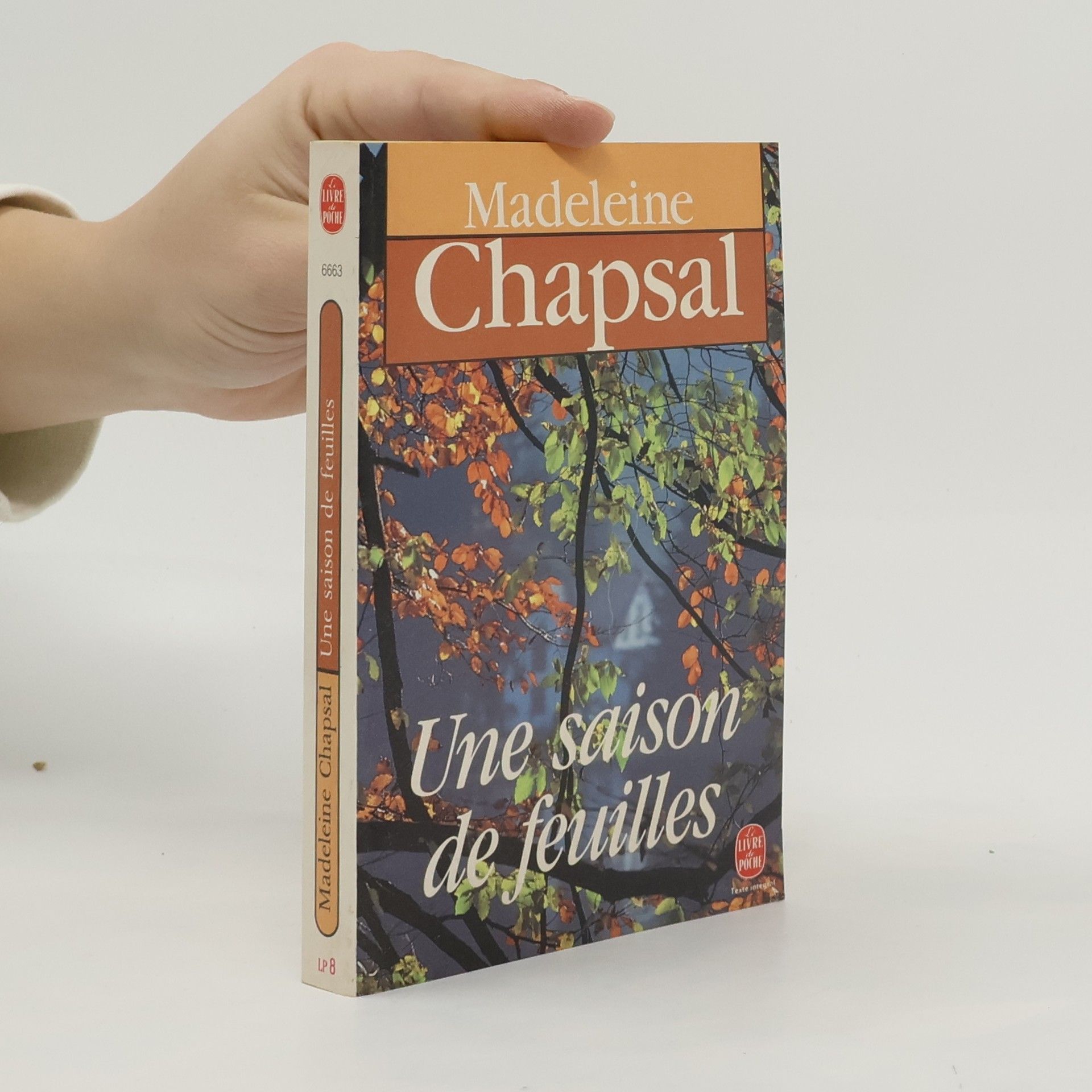 Madeleine Chapsal Une saison de feuilles