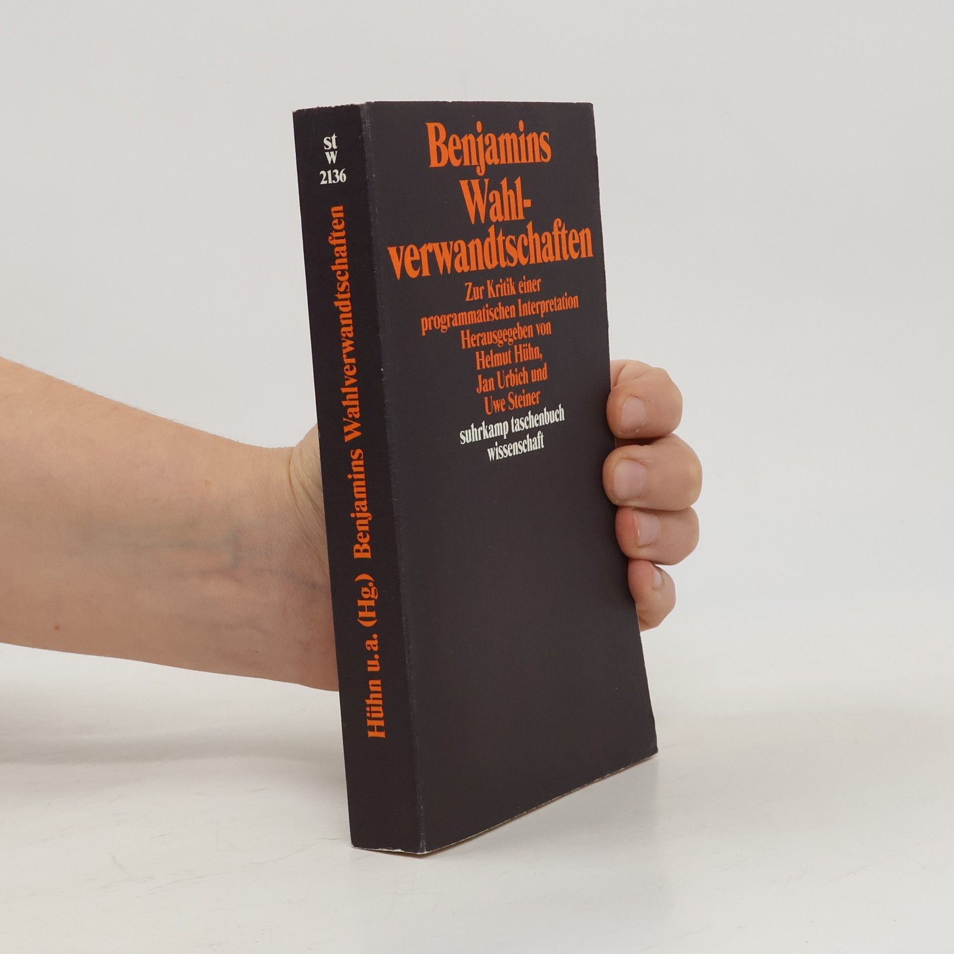 Benjamins Wahlverwandtschaften