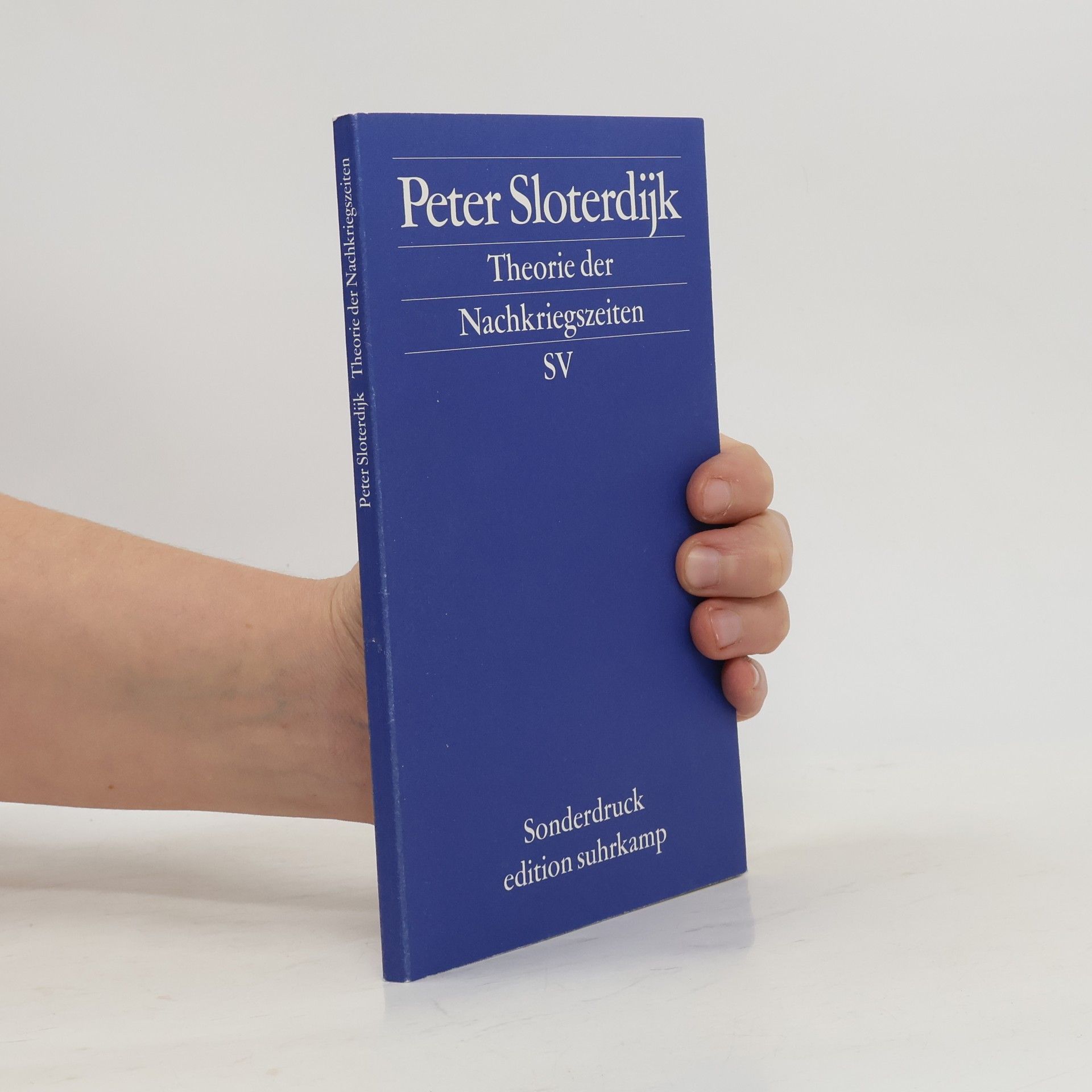 Peter Sloterdijk Theorie der Nachkriegszeiten